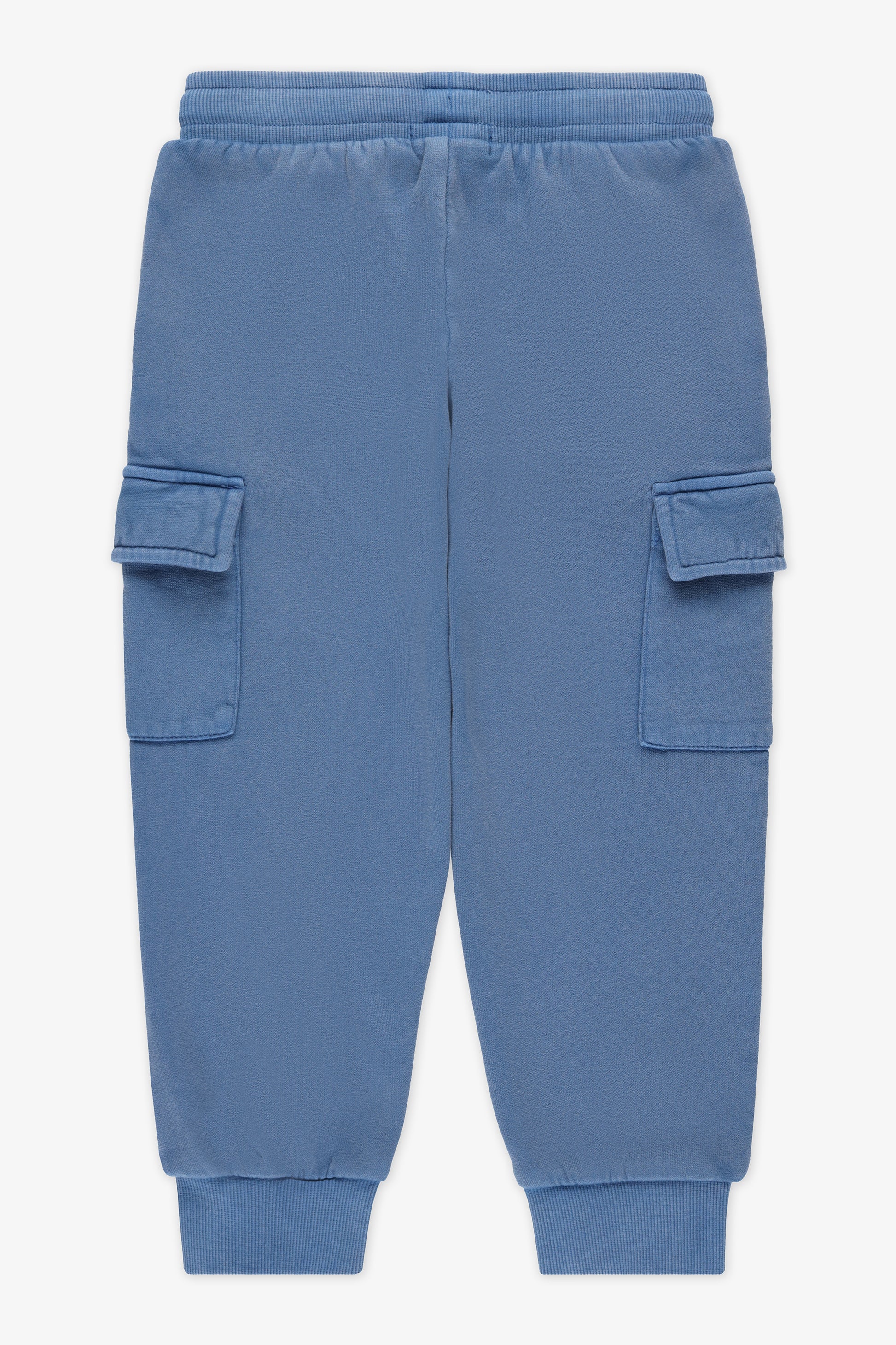 Pantalon ouaté avec poches cargo - Enfant garçon && INDIGO