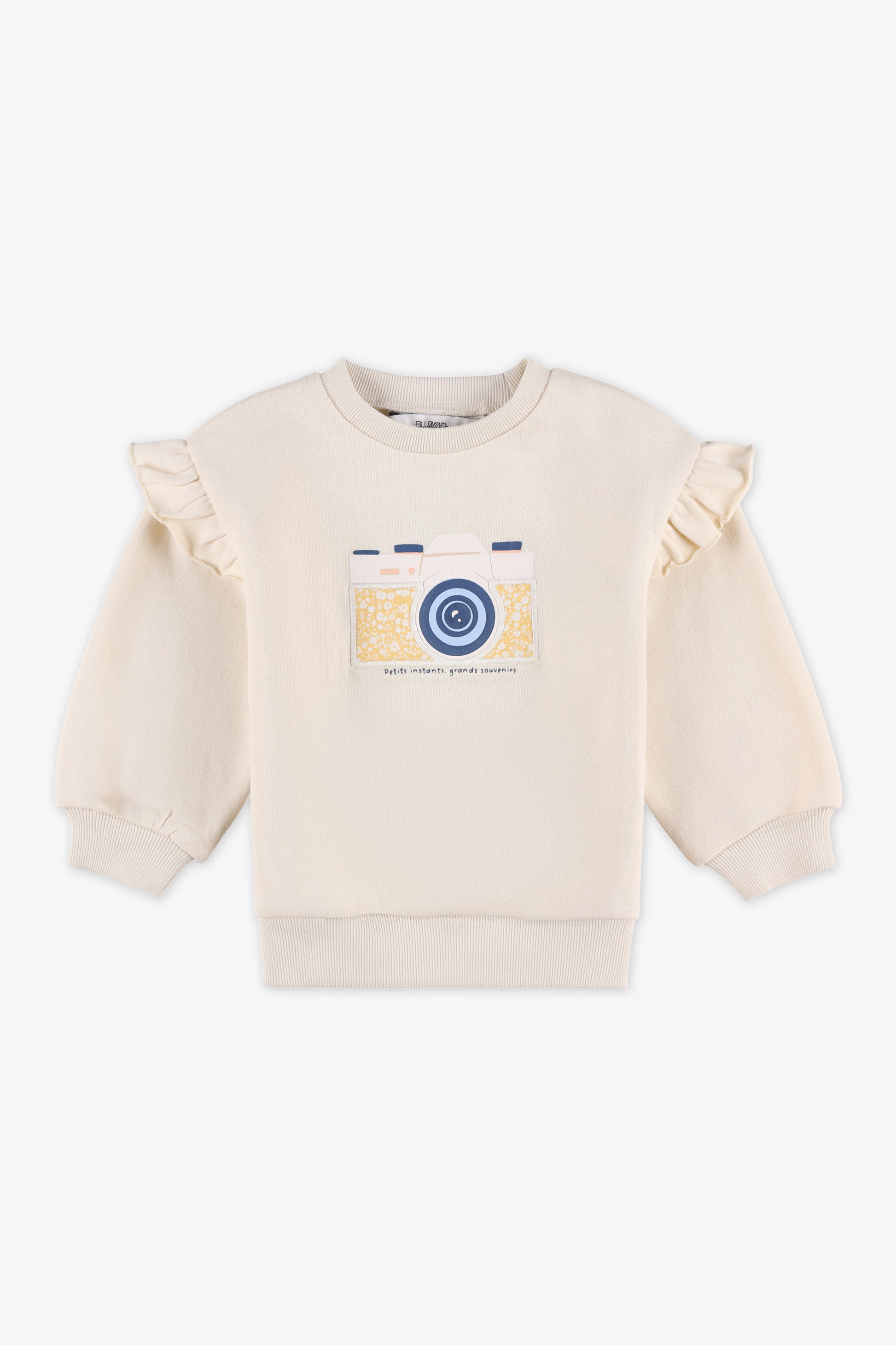 Chandail ouaté à manches longues – Bébé fille && BEIGE