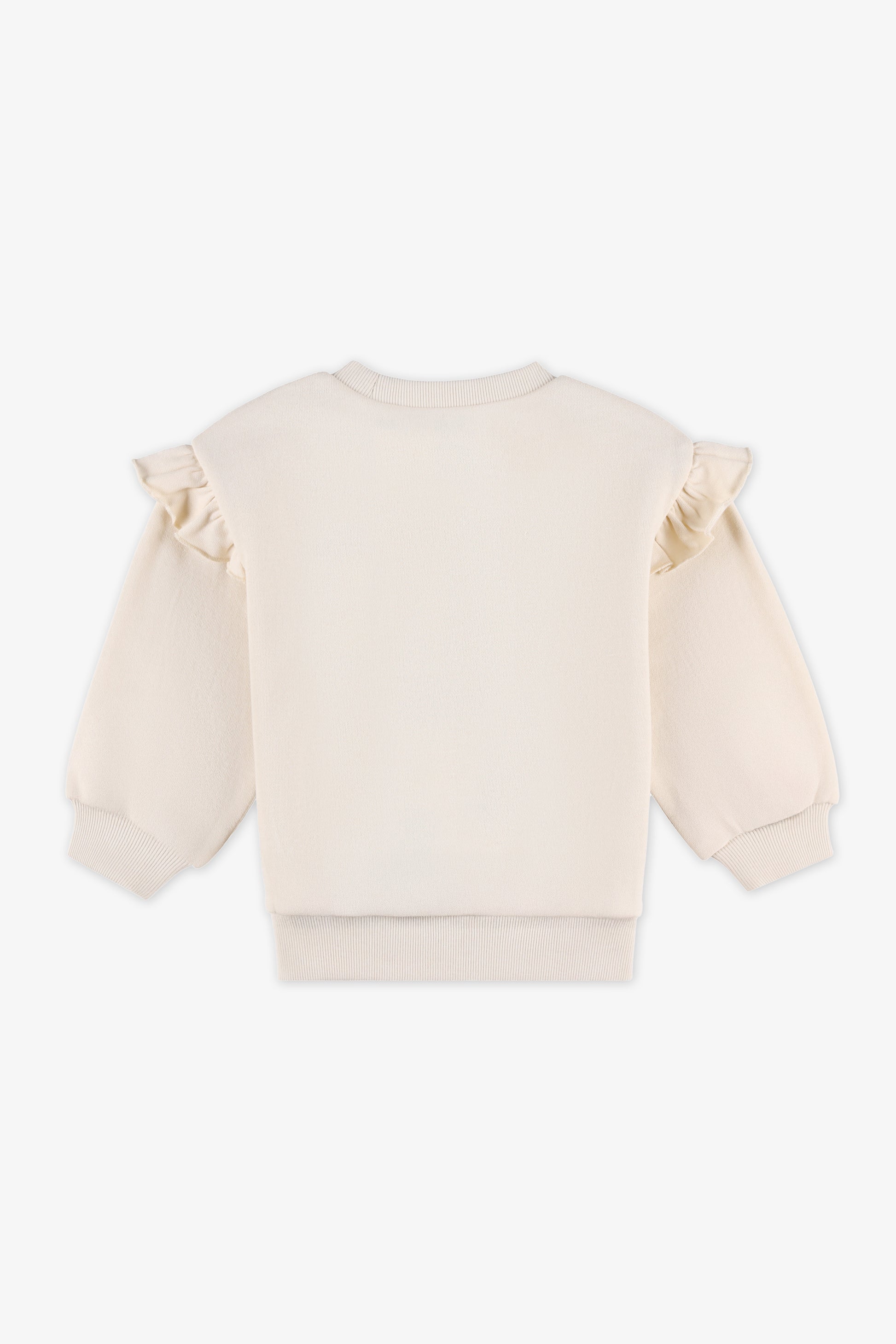 Chandail ouaté à manches longues – Bébé fille && BEIGE