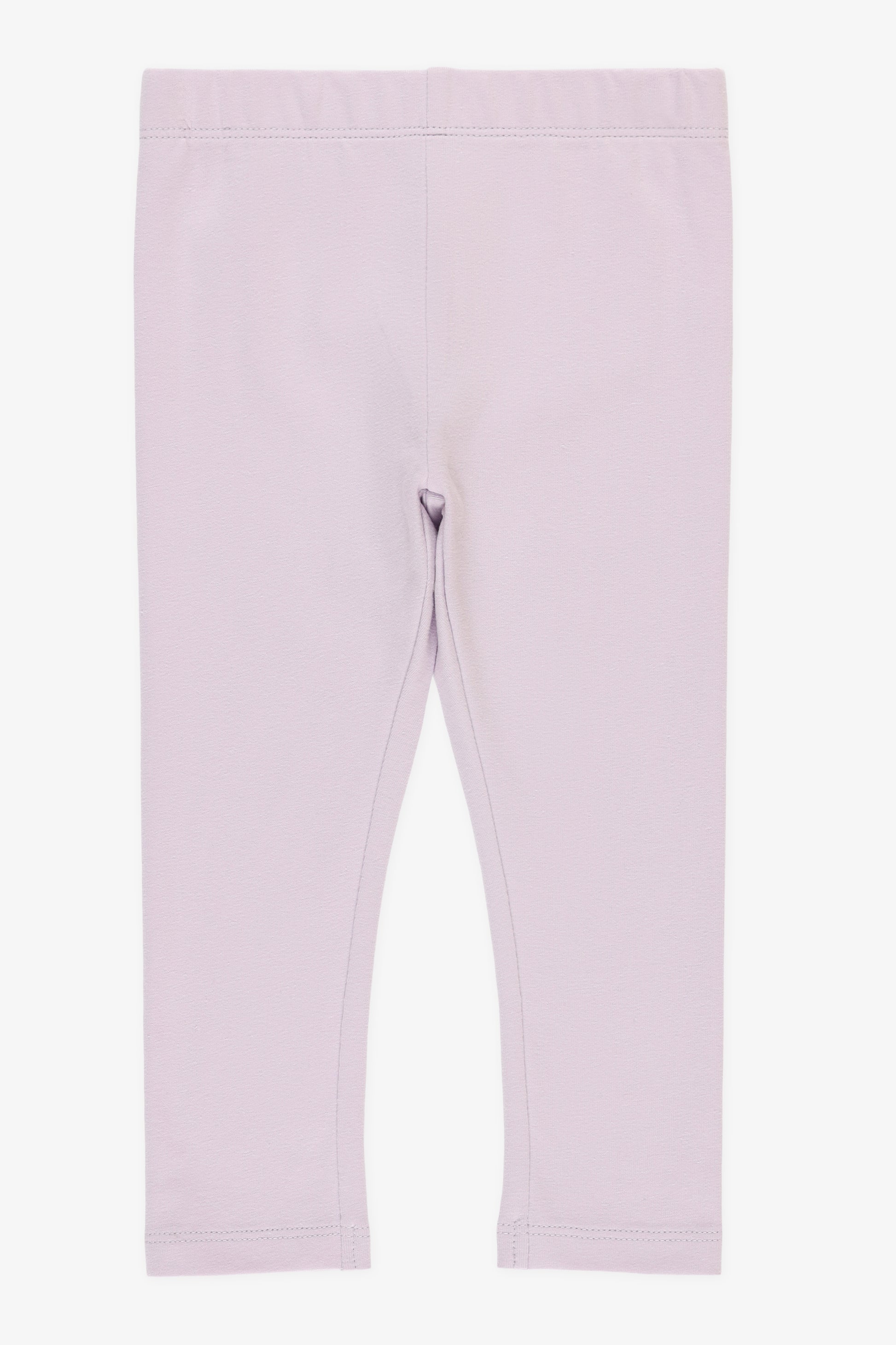 Legging Pull On uni en coton - Bébé fille 2/15$ && MAUVE