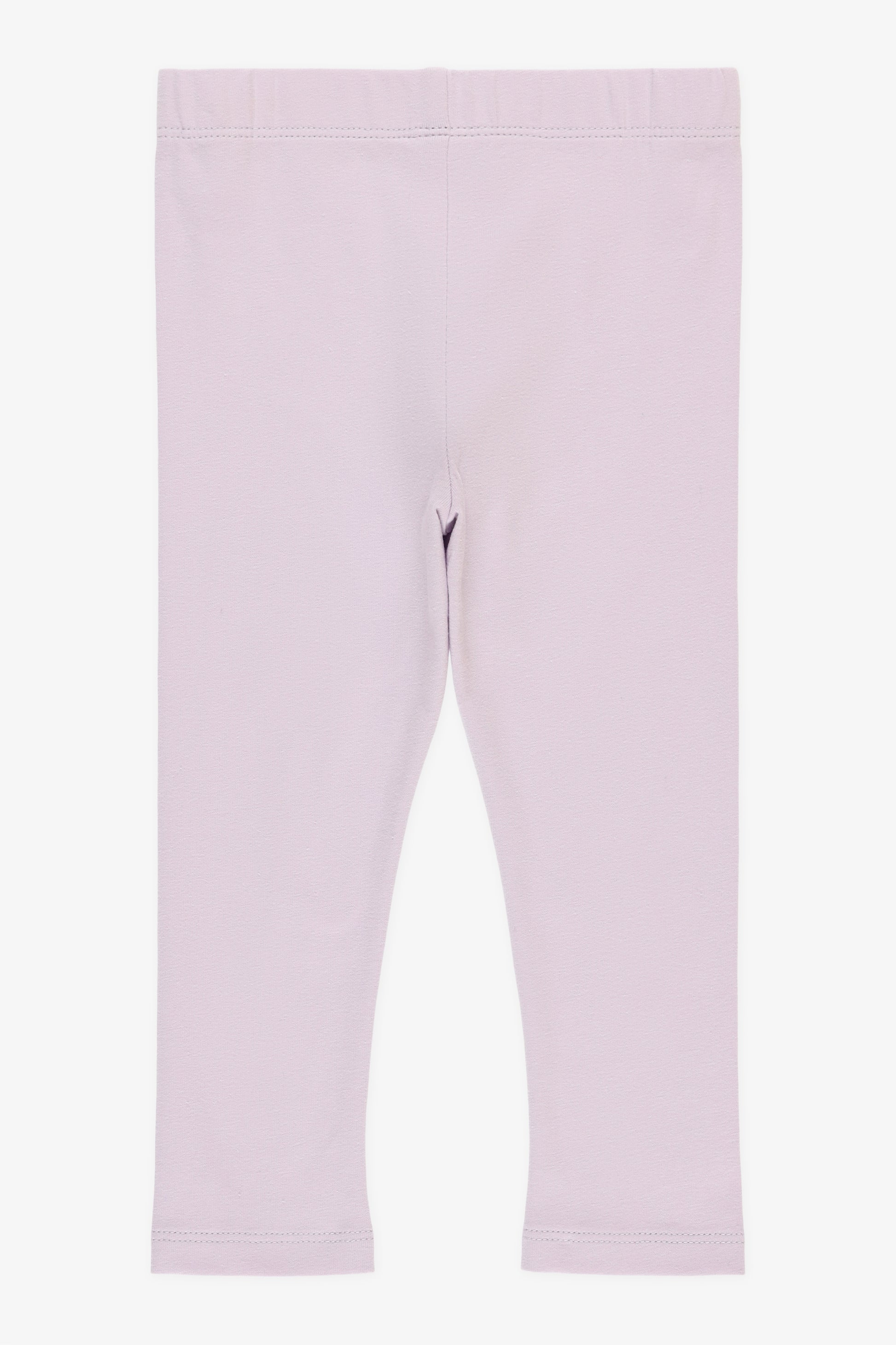 Legging Pull On uni en coton - Bébé fille 2/15$ && MAUVE