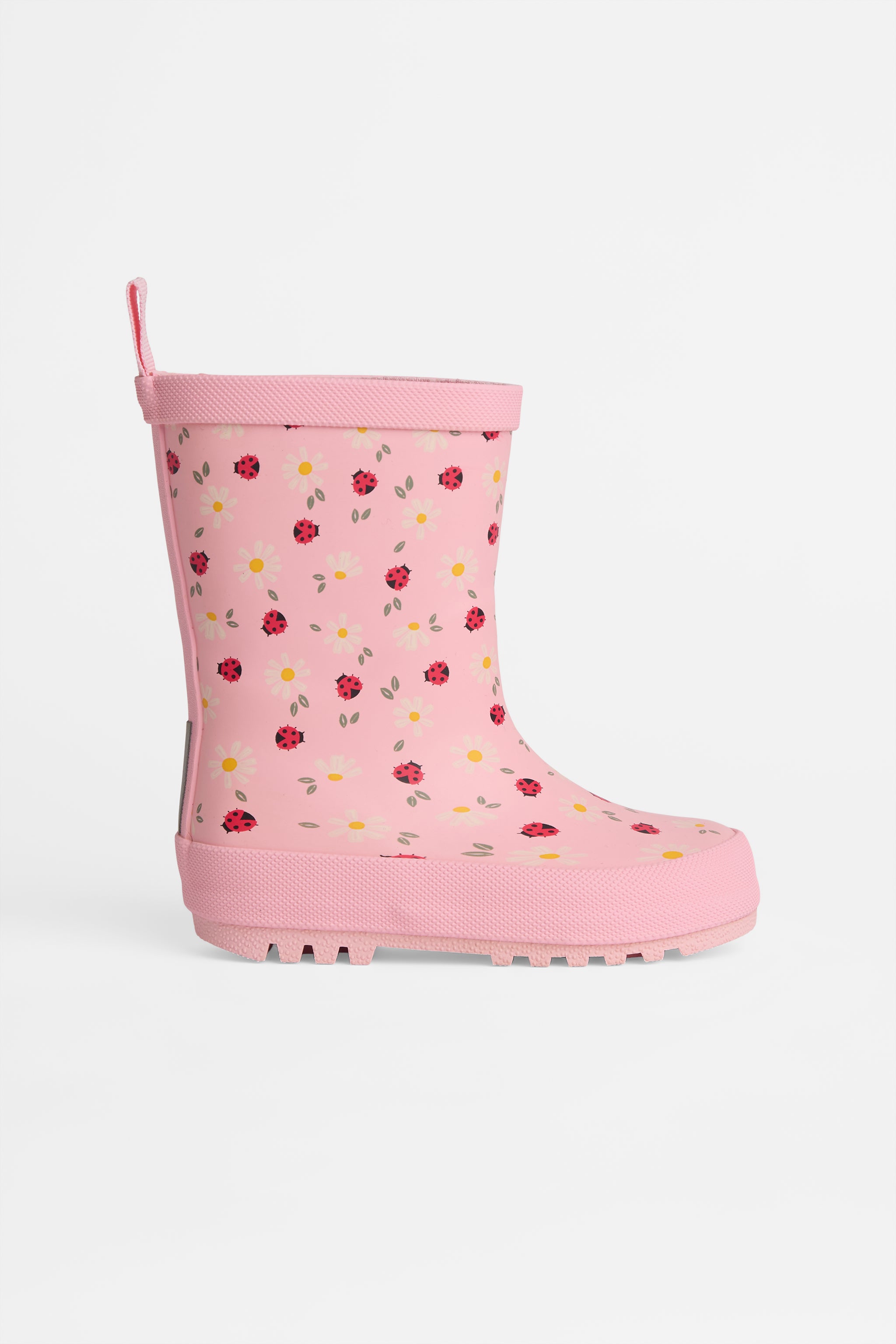 Botte de pluie en caoutchouc - Enfant && ROSE MULTI
