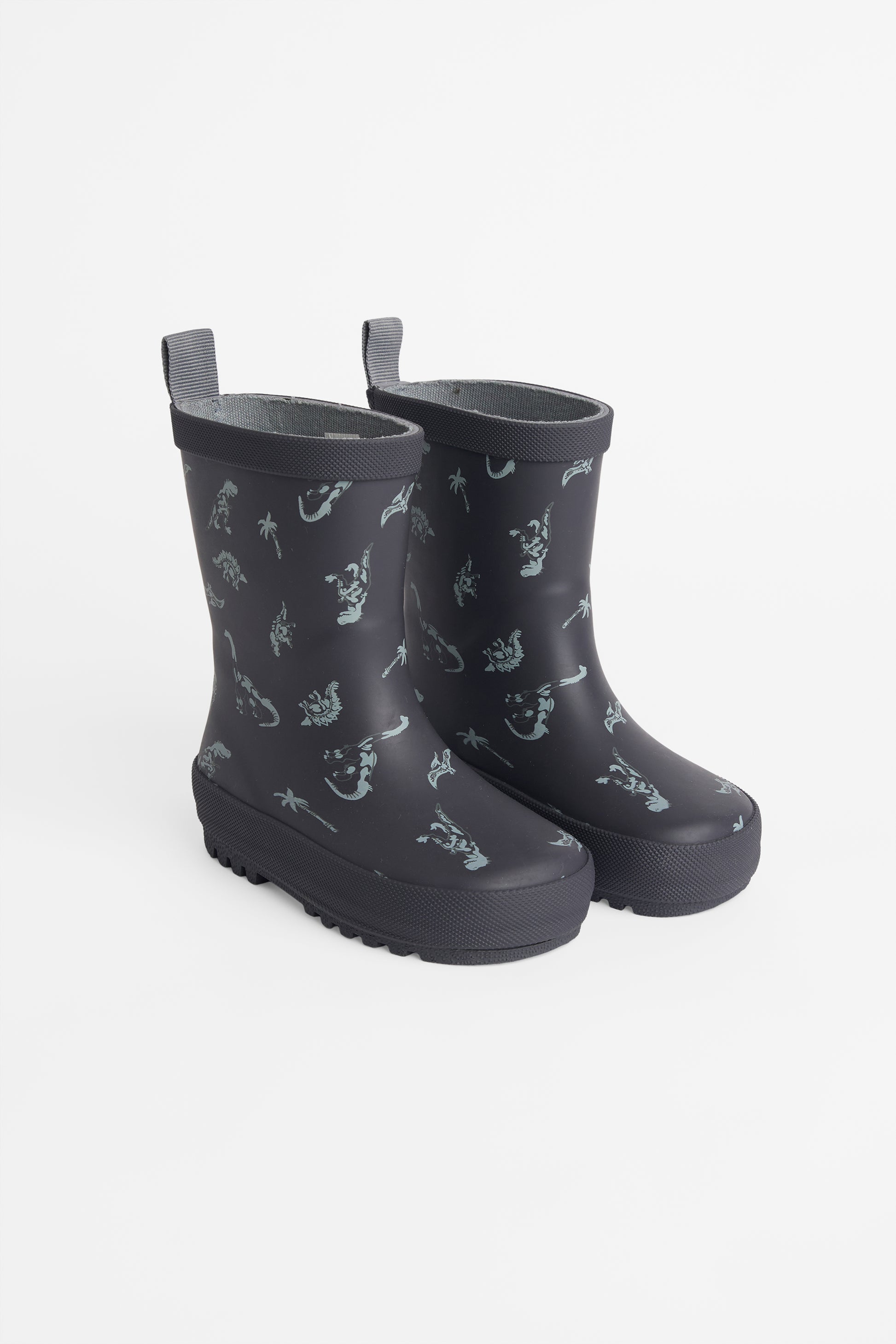 Botte de pluie en caoutchouc – Enfant && CHARBON/MULTI