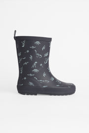 Botte de pluie en caoutchouc - Enfant && CHARBON/MULTI