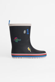 Botte de pluie en caoutchouc - Enfant && NOIR