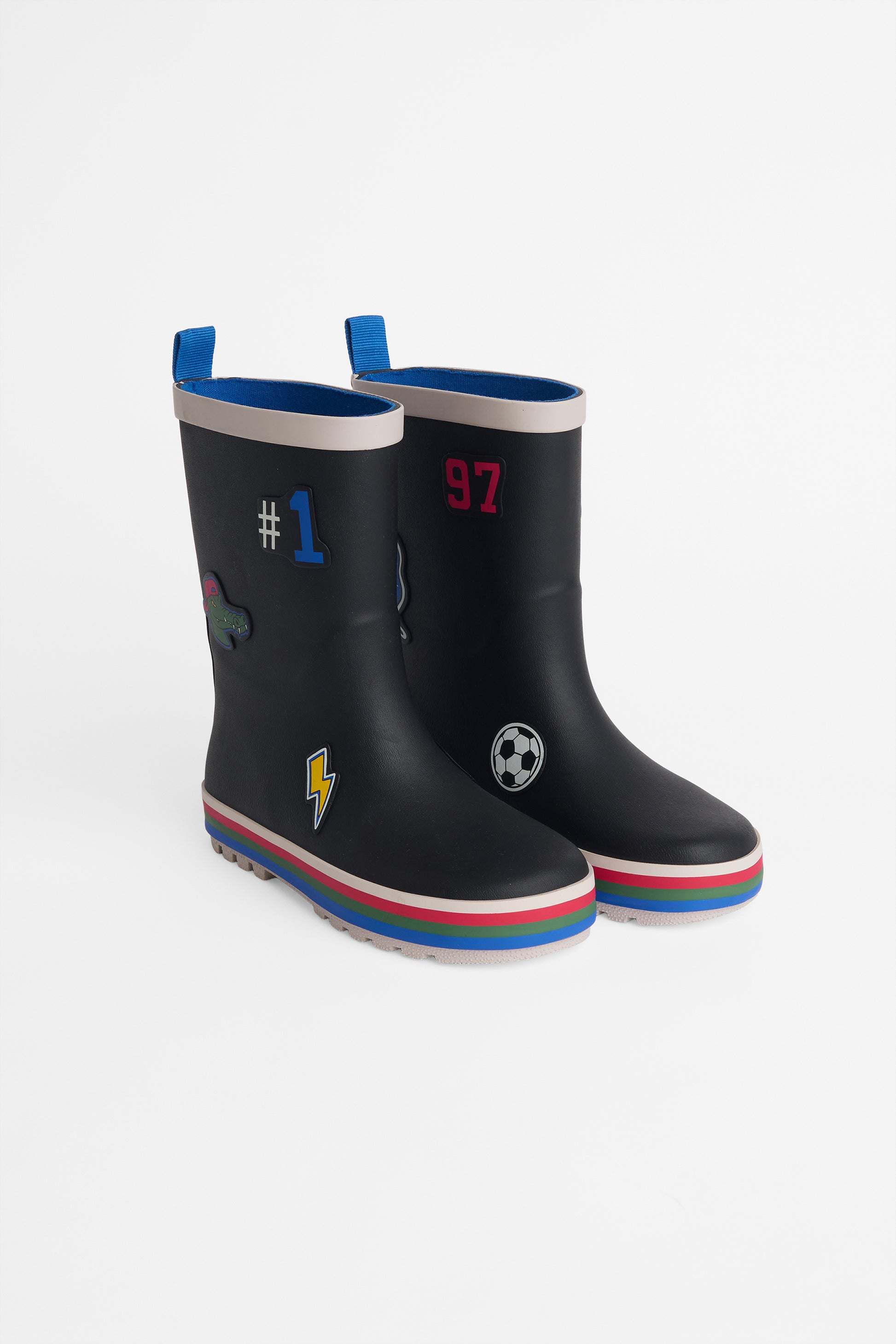 Botte de pluie en caoutchouc - Enfant && NOIR