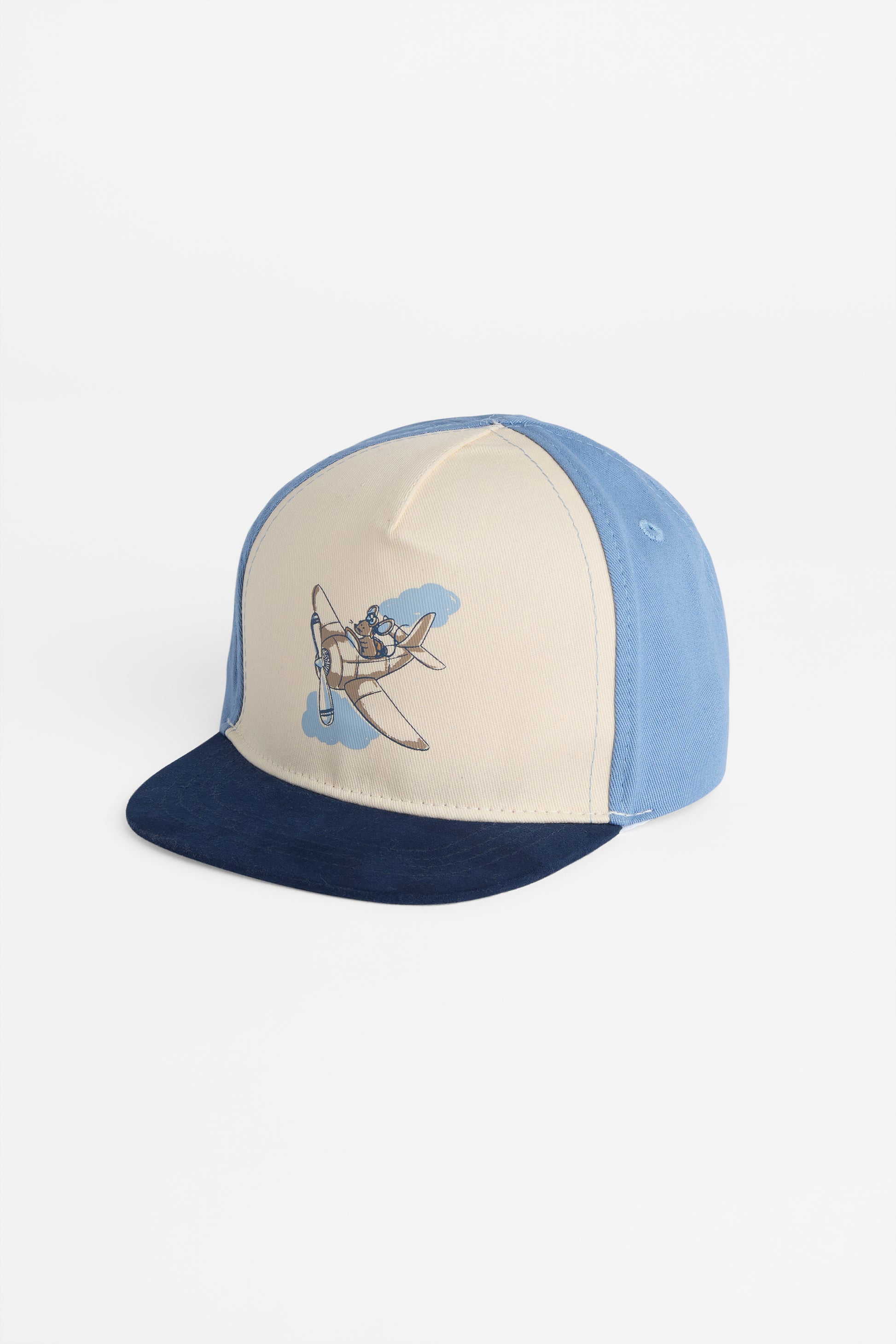 Casquette en coton twill ajustable - Enfant fille && BEIGE/MULTI