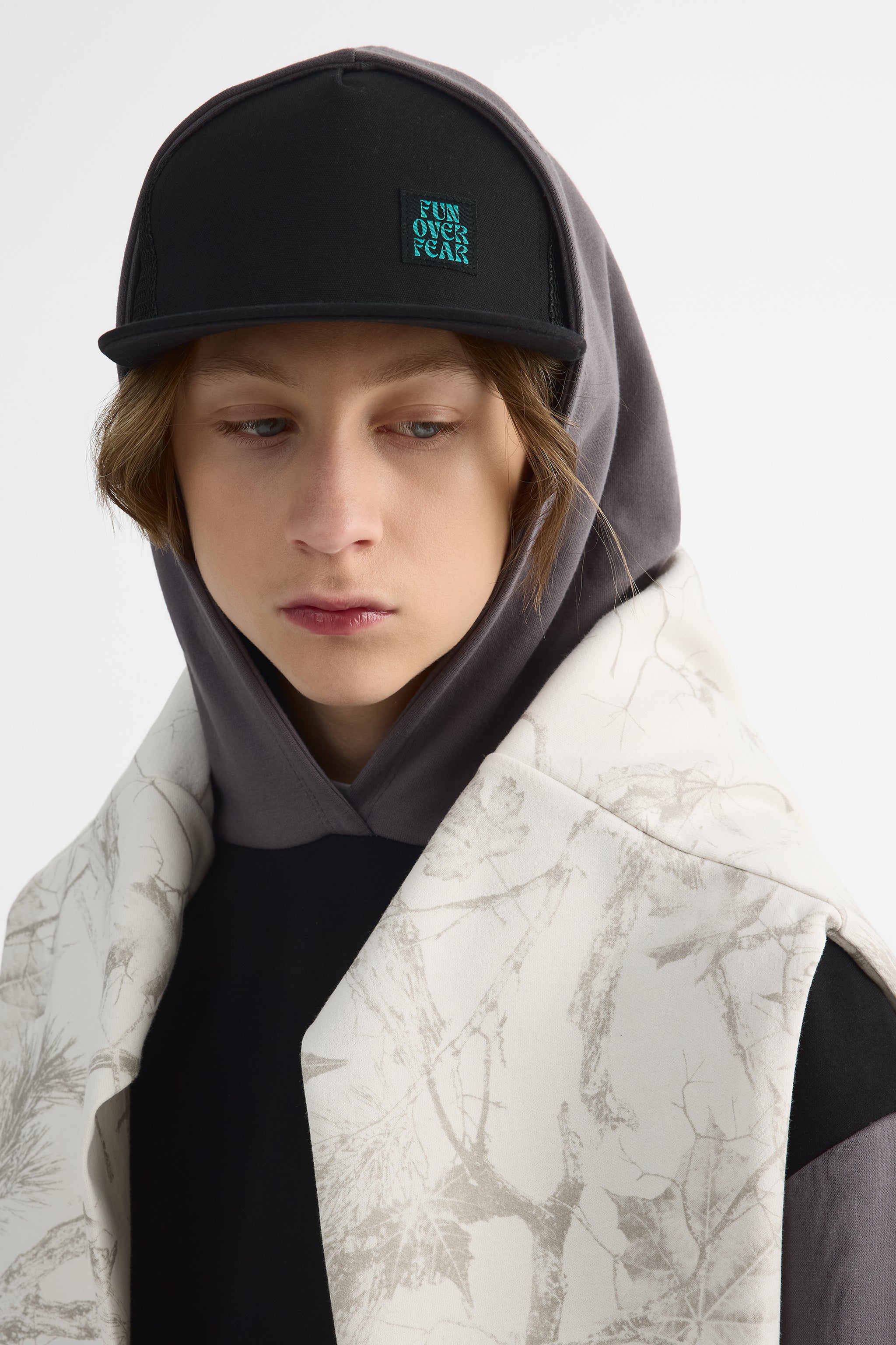 Casquette Snapback brodée – Ado fille 2/25$ && NOIR