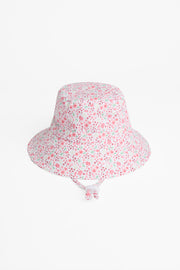 Chapeau bucket ajustable imprimé - Bébé fille 2/20$ && BLANC MULTI