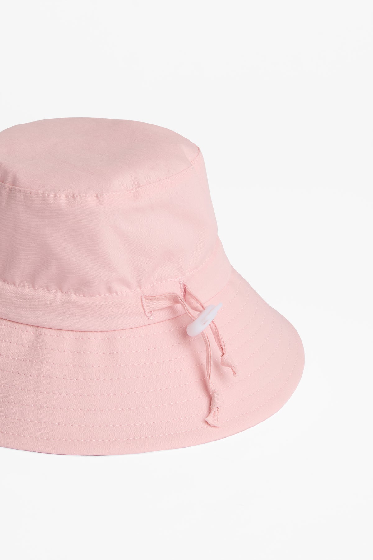 Chapeau bucket uni avec cordon ajustable - Bébé fille 2/20$ && ROSE