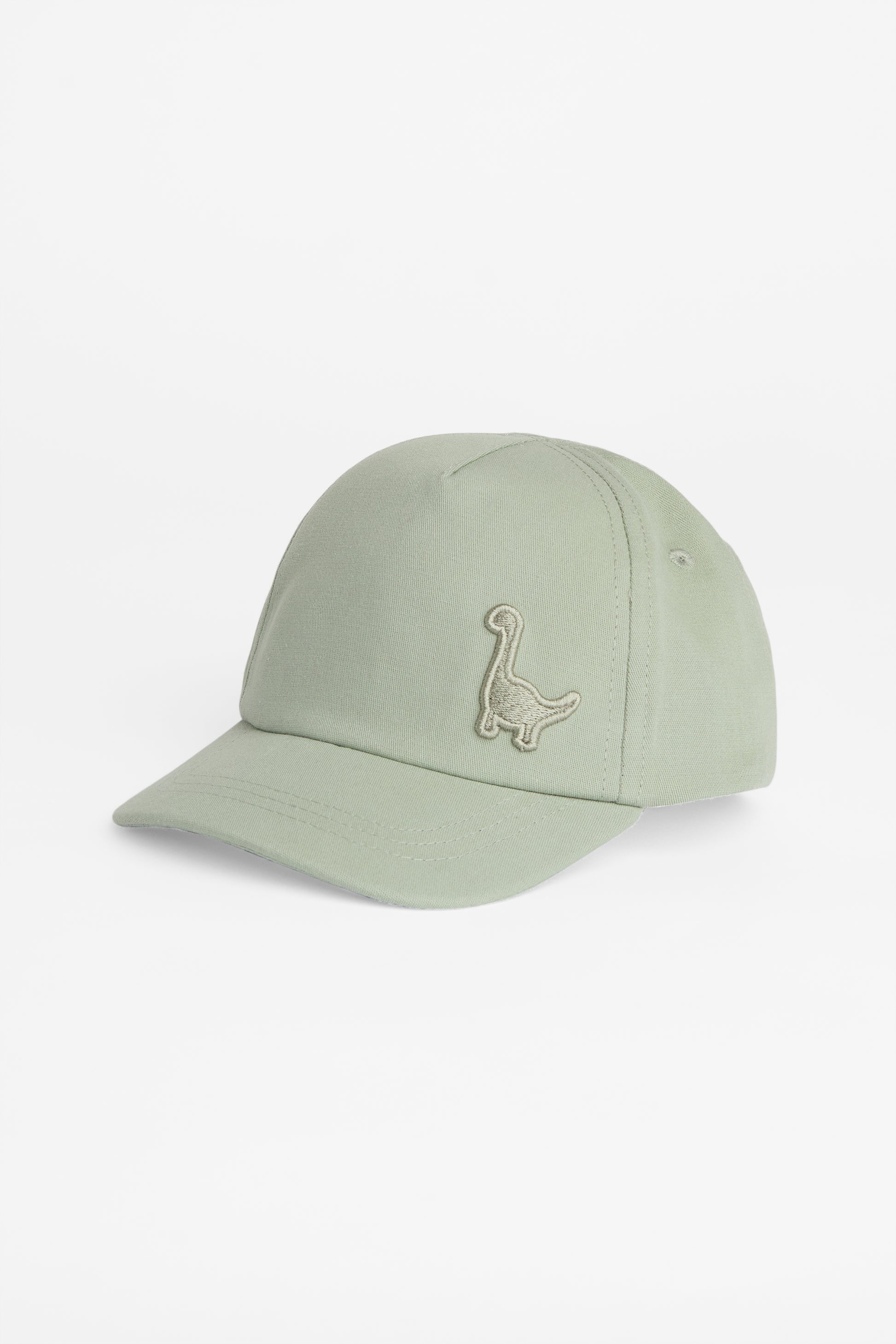 Casquette brodée Dino en coton - Bébé fille 2/20$ && VERT