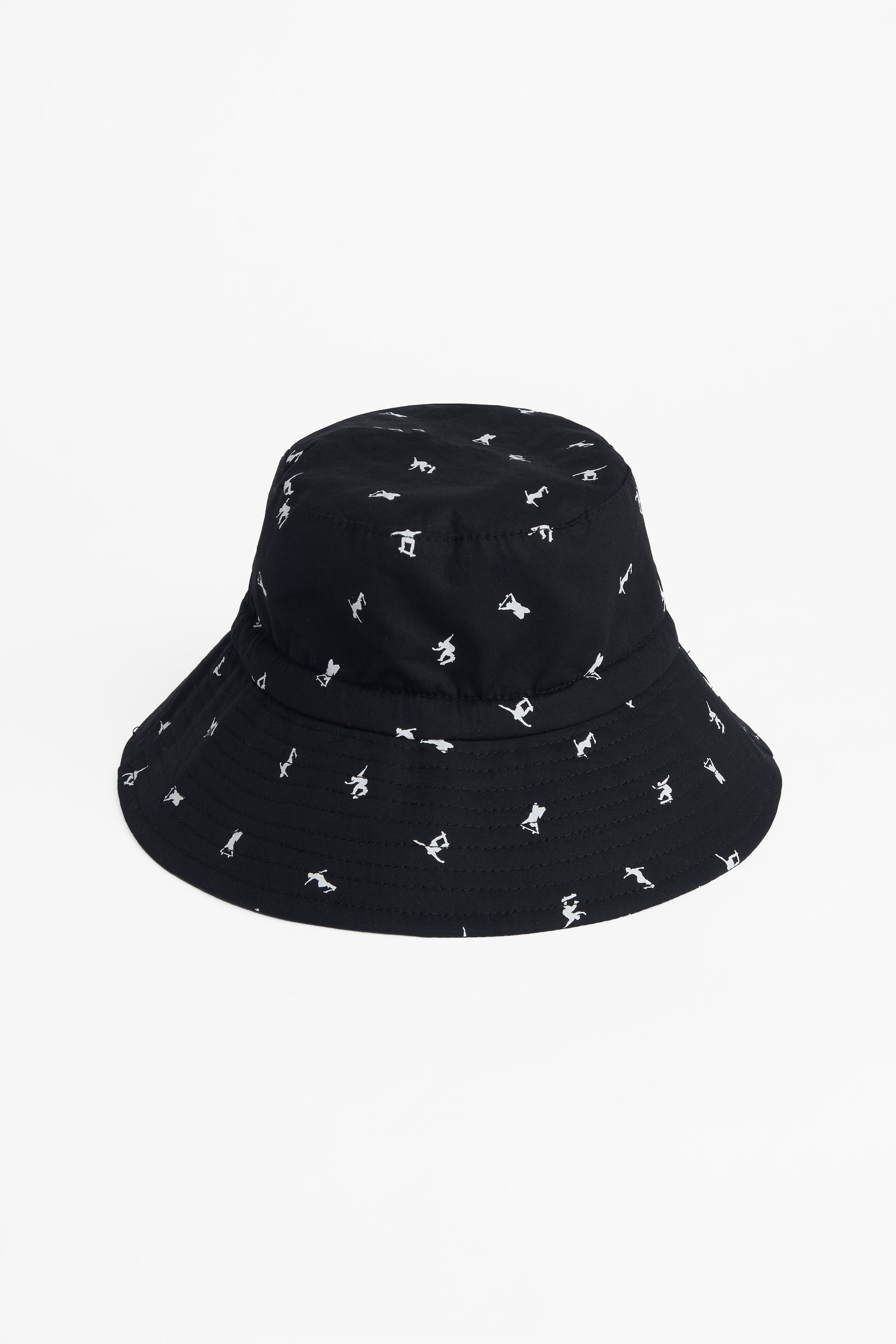 Chapeau bucket ajustable imprimé - Enfant garçon && NOIR/MULTI