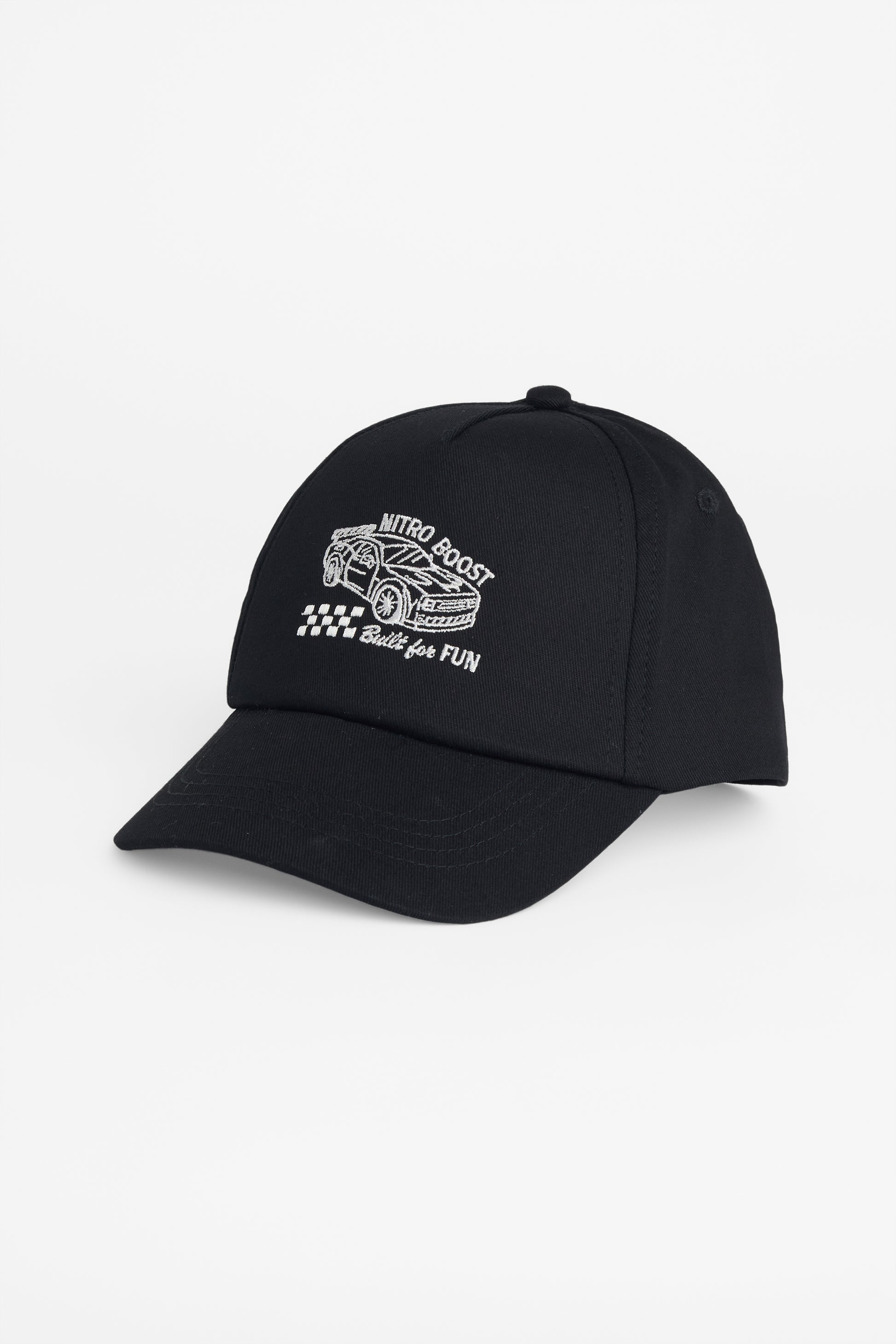 Casquette Velcro ajustable avec patch - Enfant garçon 2/25$ && NOIR