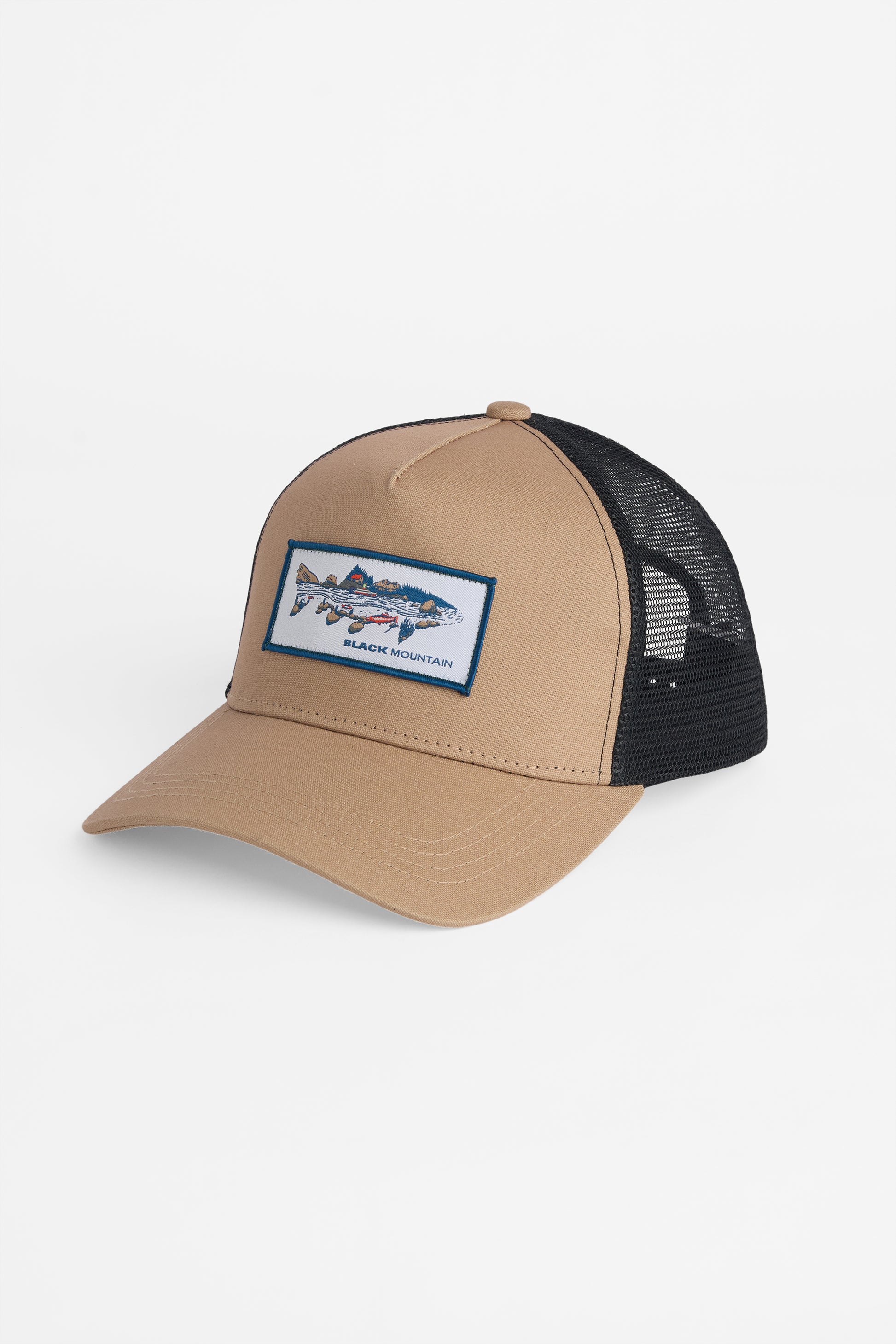 Casquette canvas mesh ajustable – Homme && TAUPE