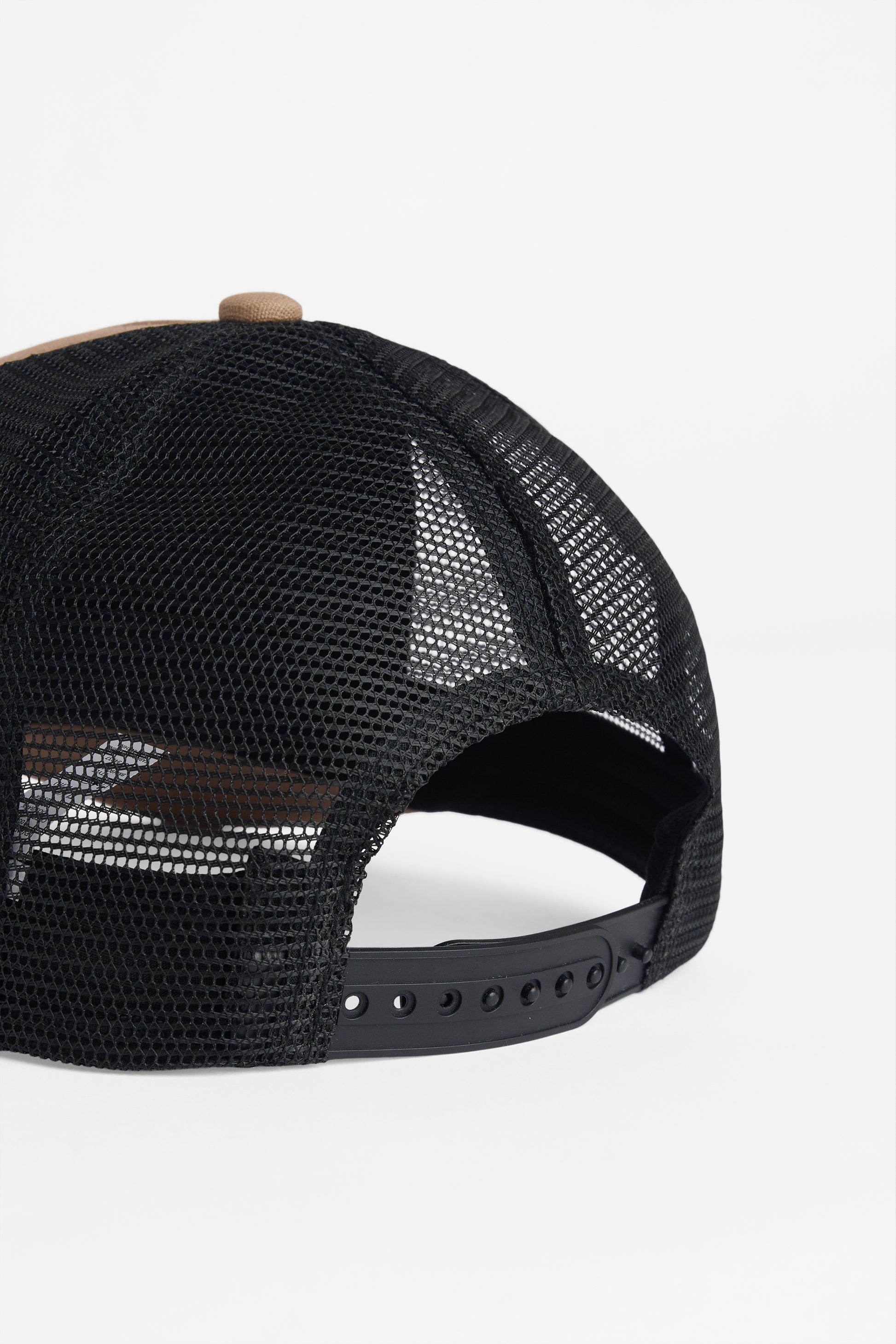 Casquette canvas mesh ajustable – Homme && TAUPE