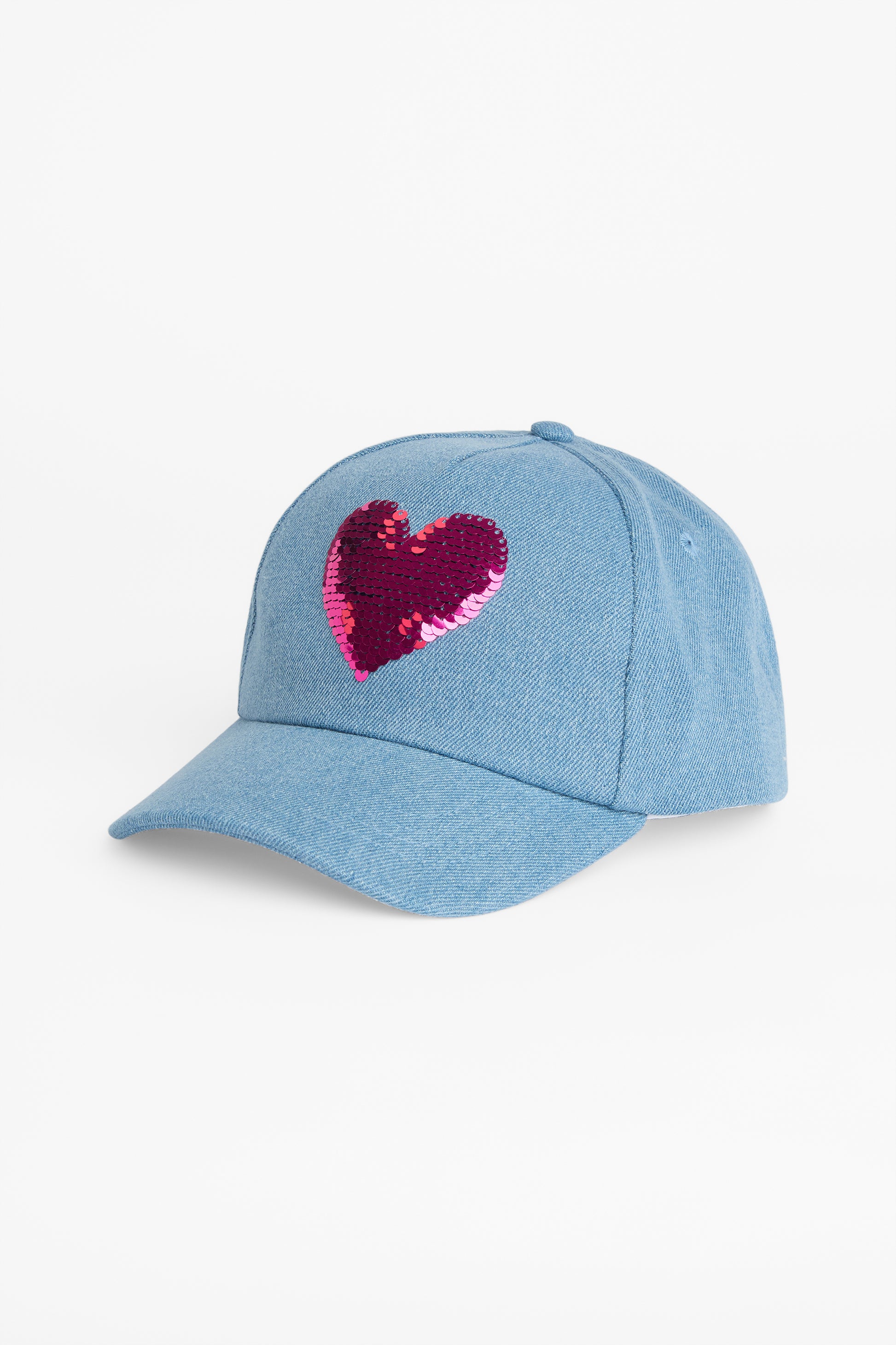 Casquette denim coton brodée – Bébé garçon && DENIM