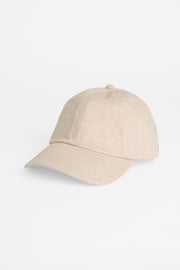 Casquette réglable avec boucle en métal – Femme && BEIGE