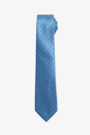 Cravate en soie modal – Homme && BLEU MULTI