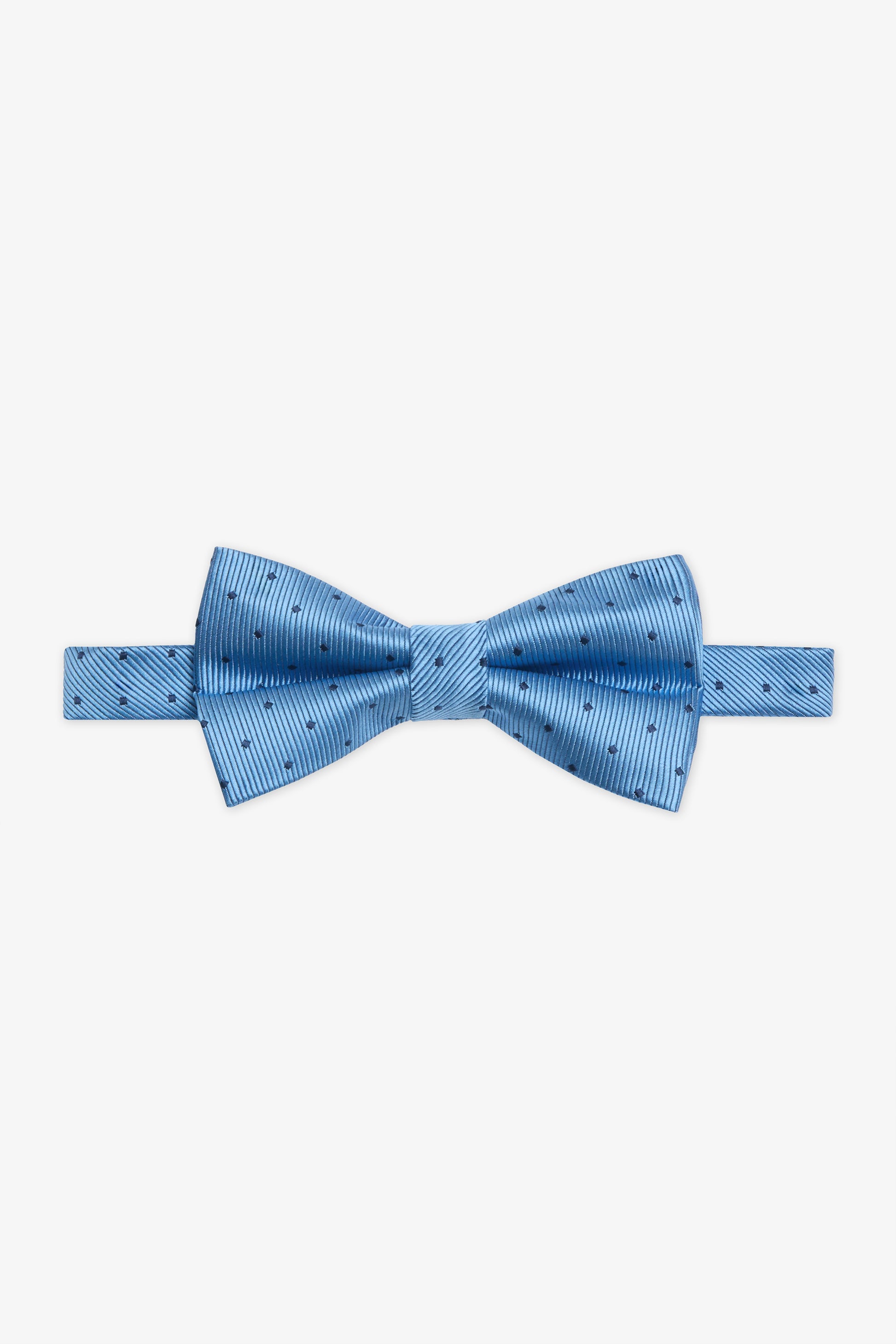 Noeud papillon en soie modal – Homme && BLEU MULTI