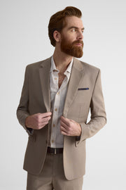 Veston régulier à 2 boutons – Homme && BEIGE