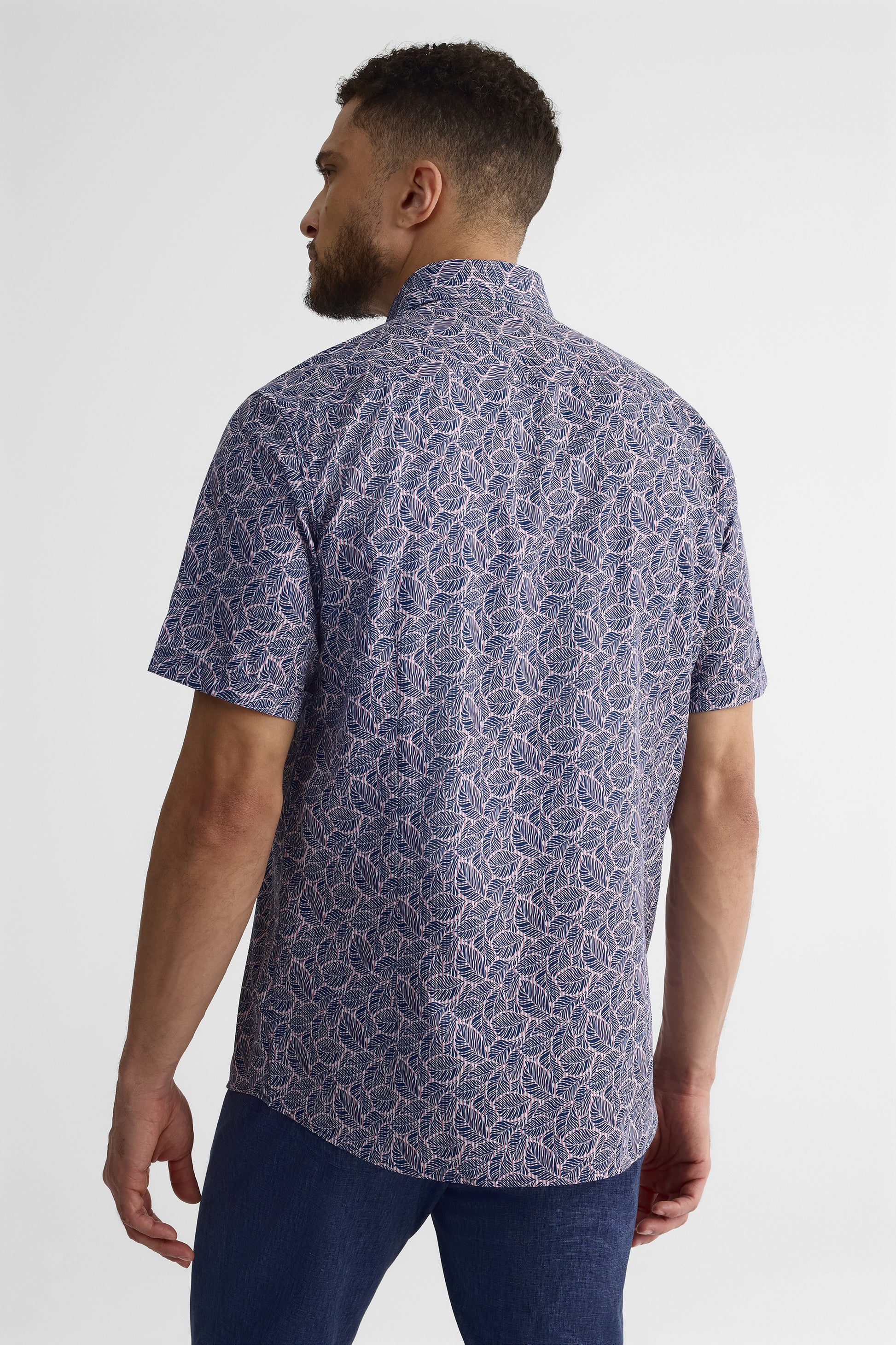 Chemise m/courtes imprimée floral – Homme && MARIN/MULTI