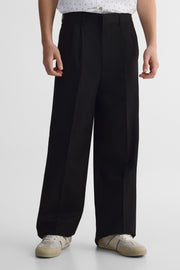 Pantalon ample à plis – Ado garçon && NOIR