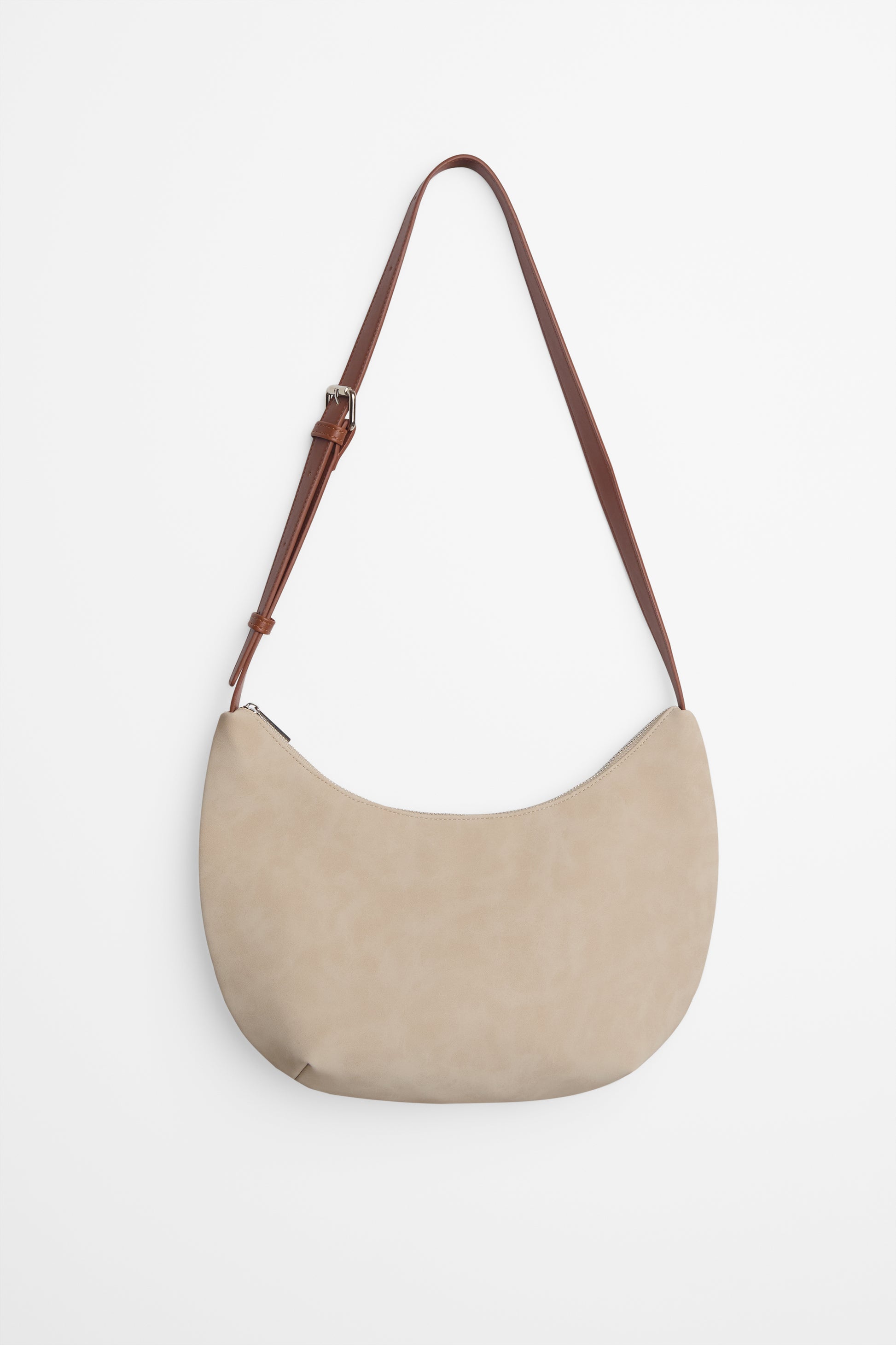 Sac à main en suède PU - Femme && BEIGE