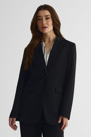 Veston doublé à manches longues – Femme && NOIR