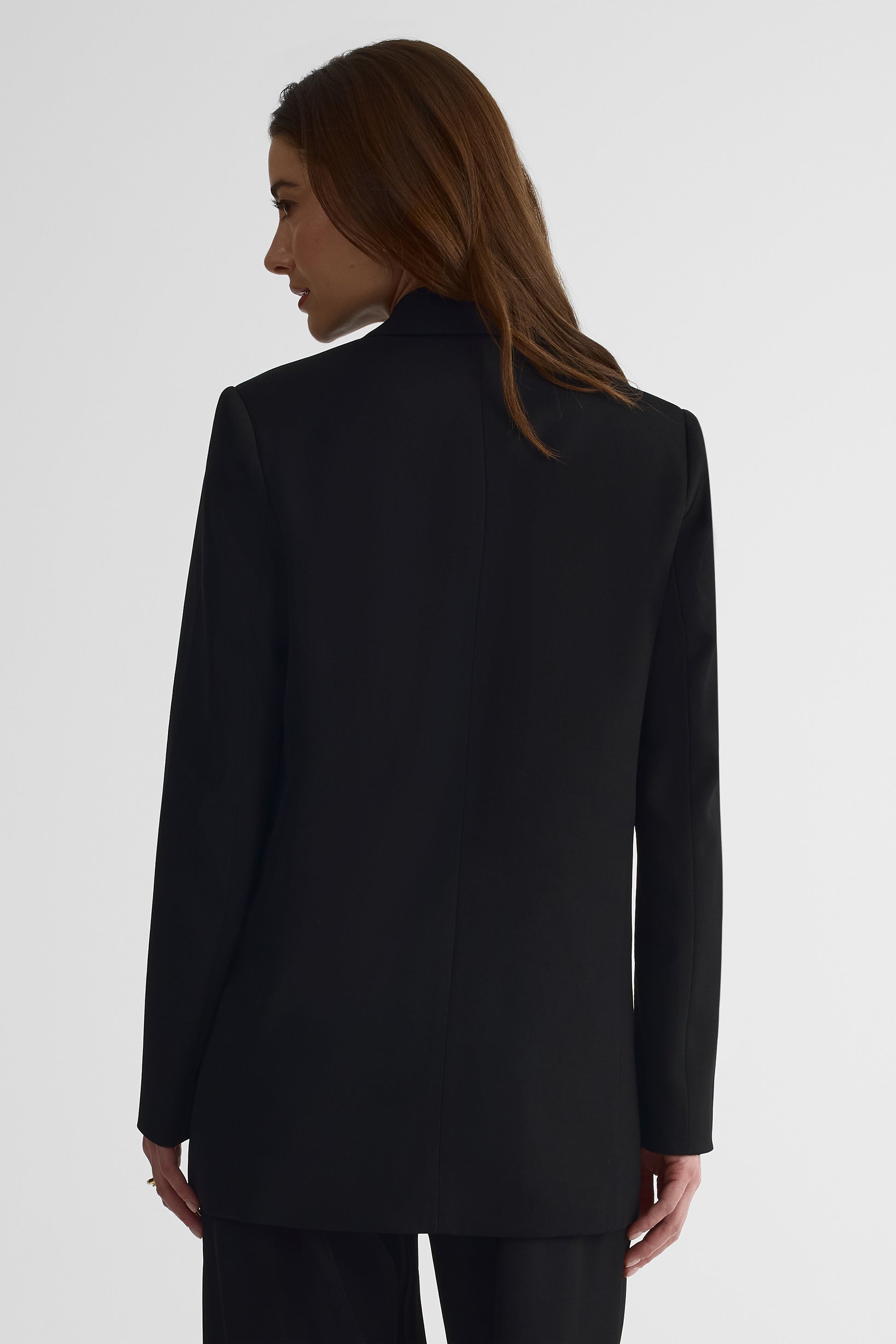 Veston doublé à manches longues – Femme && NOIR