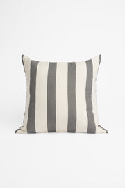 Coussin rempli rayé 18x18 – MaisonCotton && BLANC MULTI