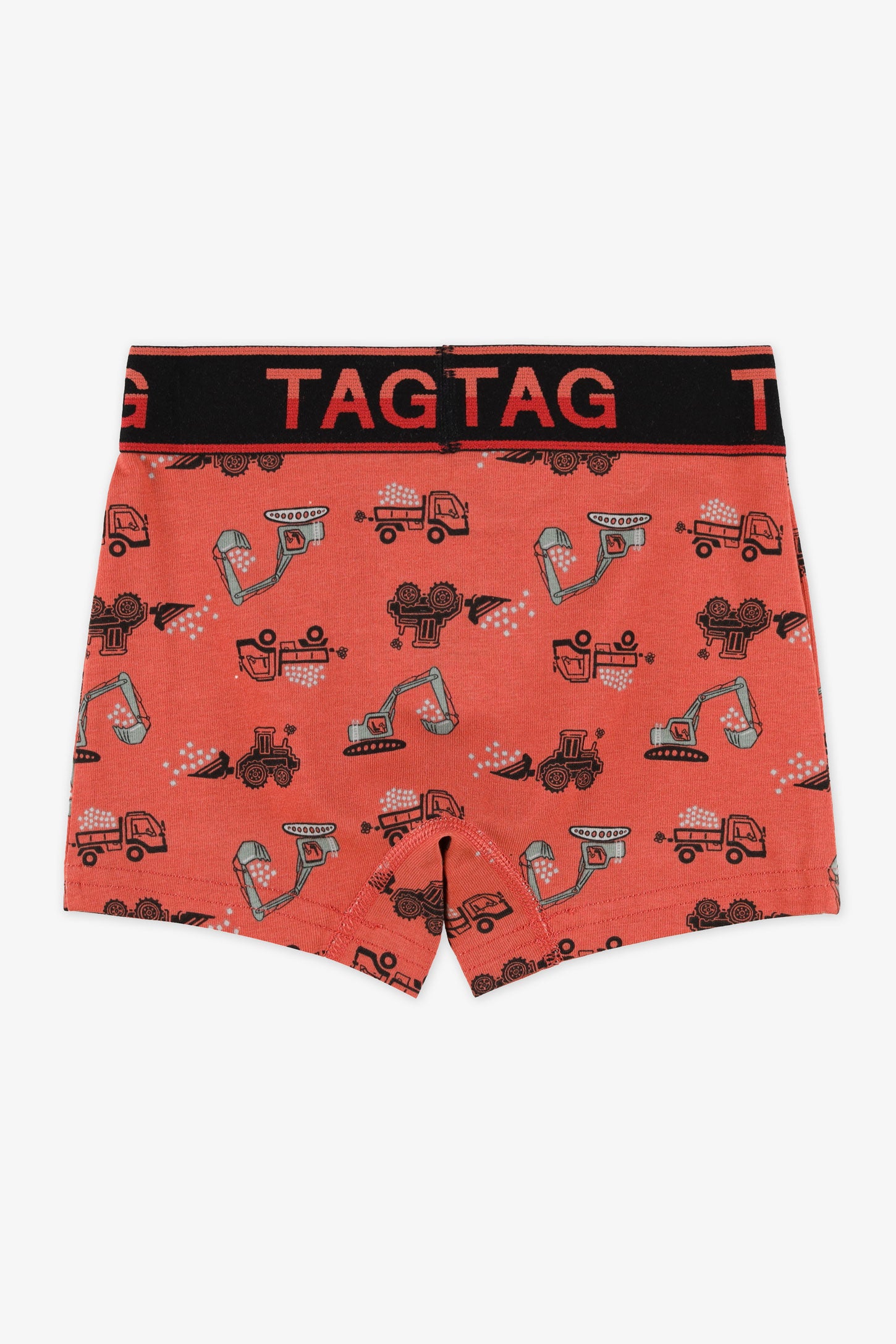 Boxer en coton doux – Homme && ROUGE