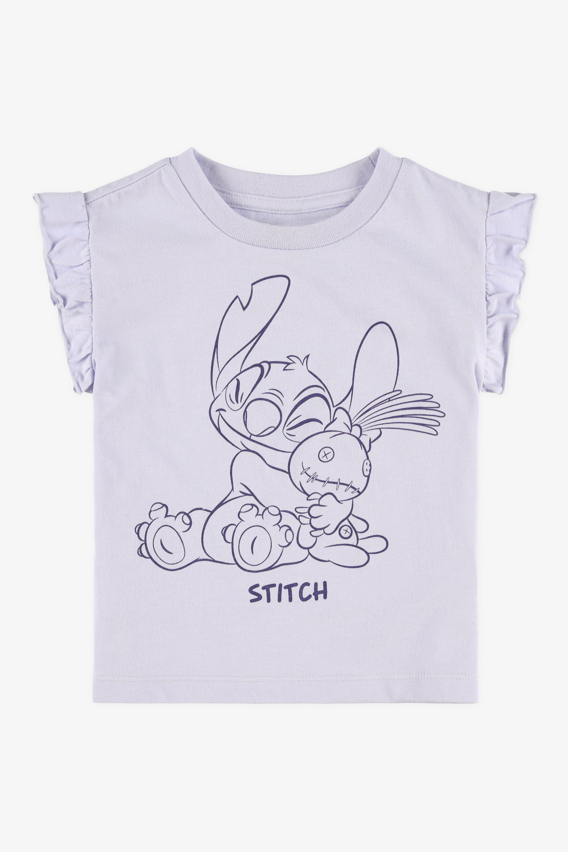 Chandail M/courtes graphique Stitch - Bébé garçon && MAUVE