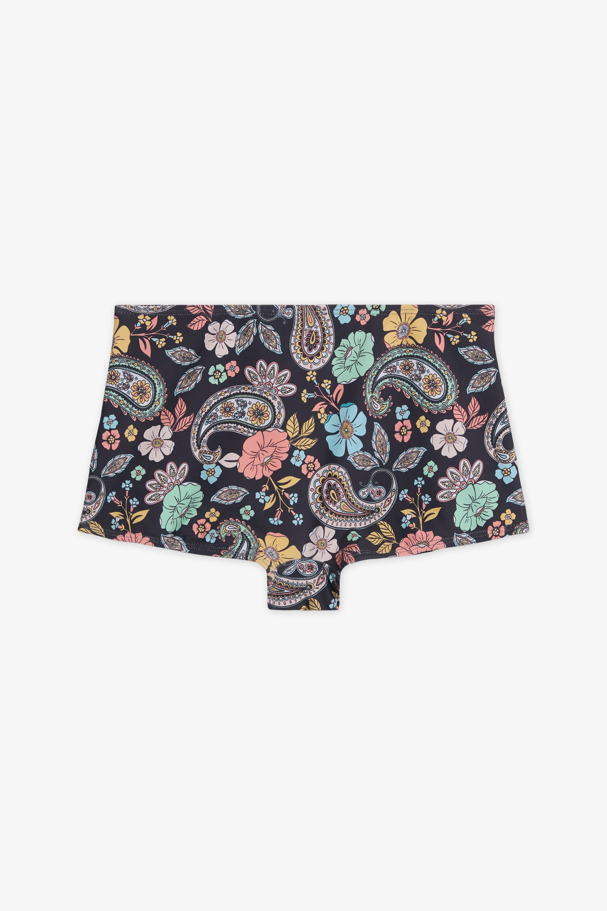 Culotte maillot imprimée – Ado fille && CHARBON/MULTI