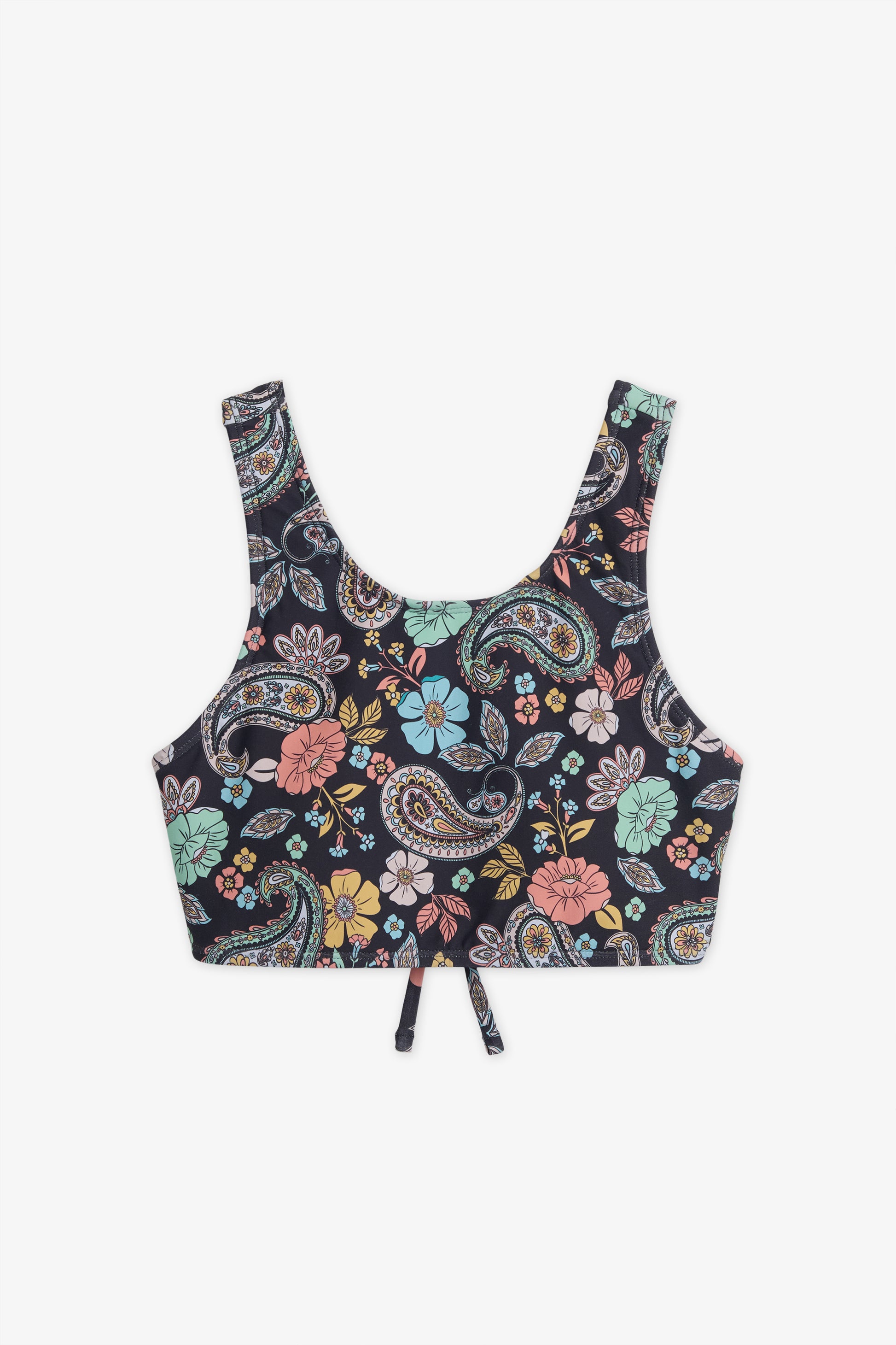 Haut de maillot imprimé, protection anti-UV && CHARBON/MULTI