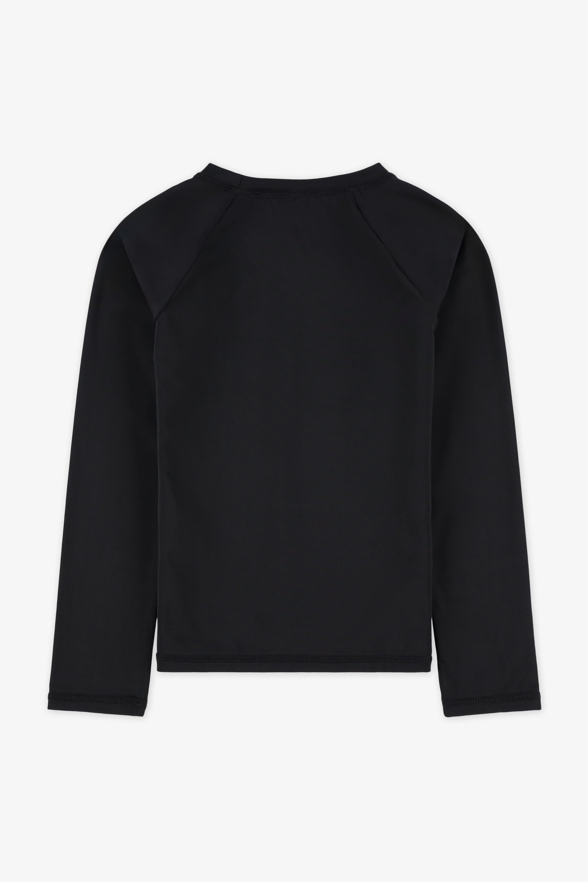 Gilet de plage à manches longues - Enfant fille && NOIR