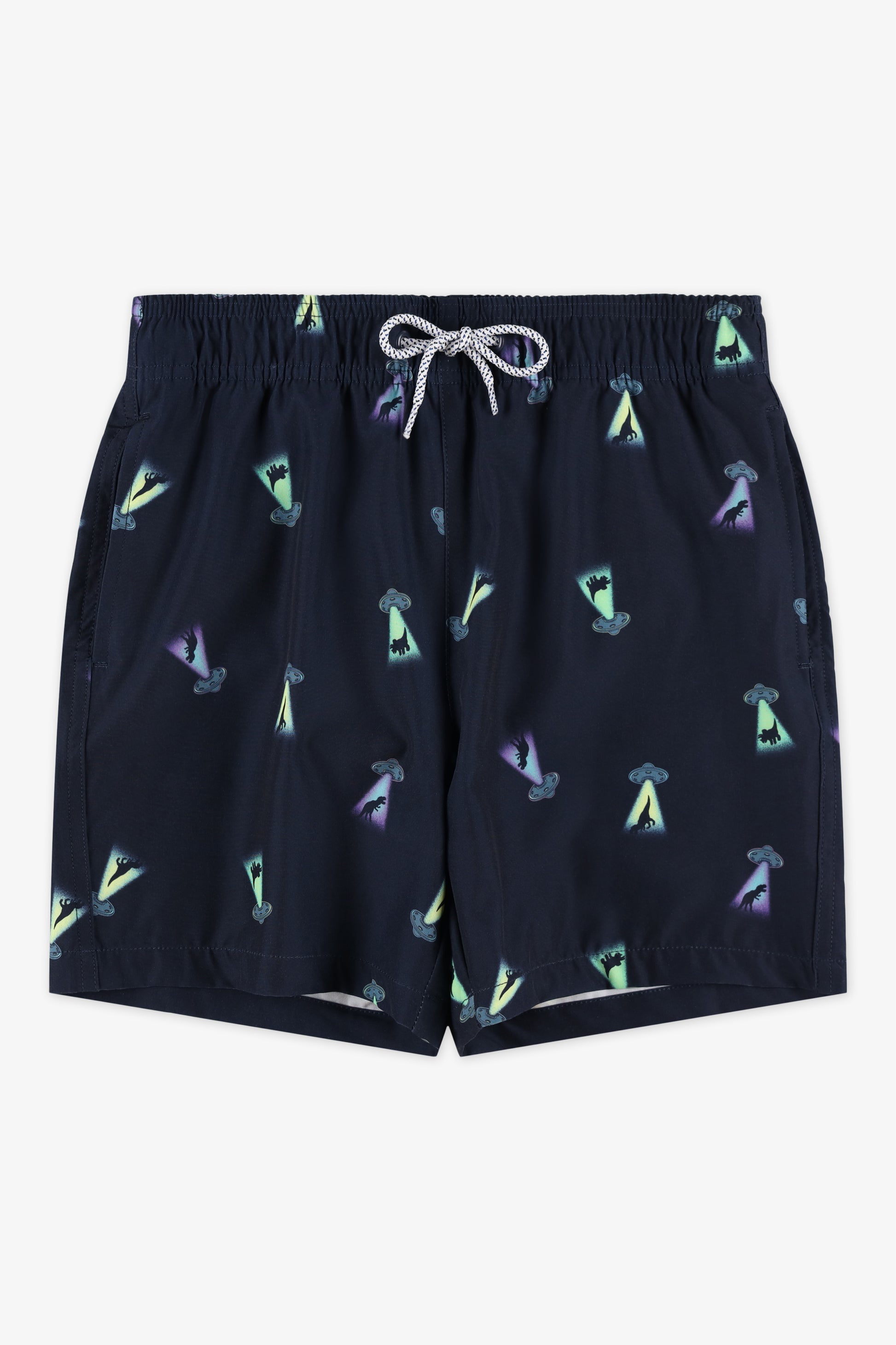 Maillot de bain short élastique – Ado garçon && MARIN/MULTI