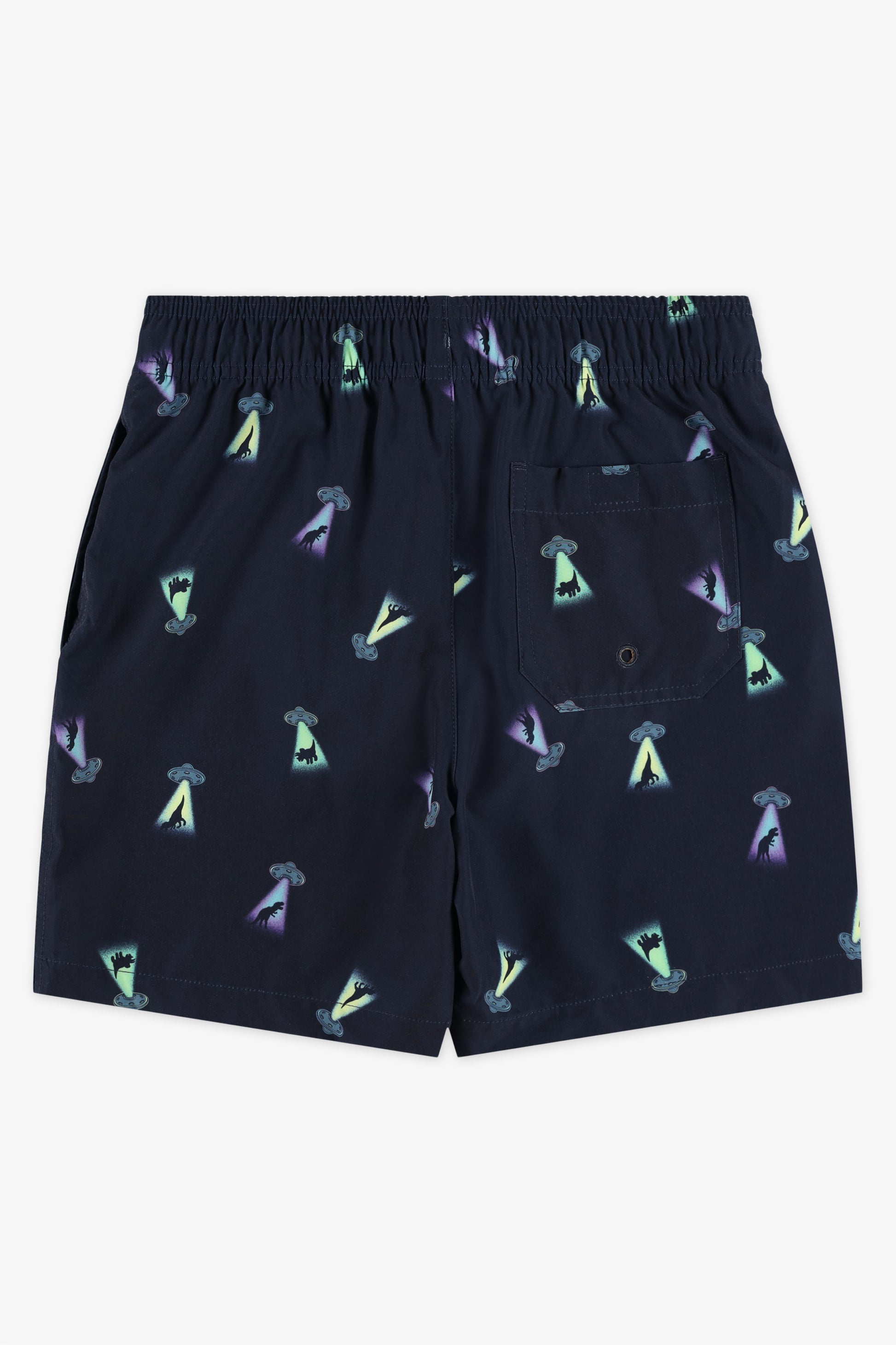 Maillot de bain short élastique – Ado garçon && MARIN/MULTI