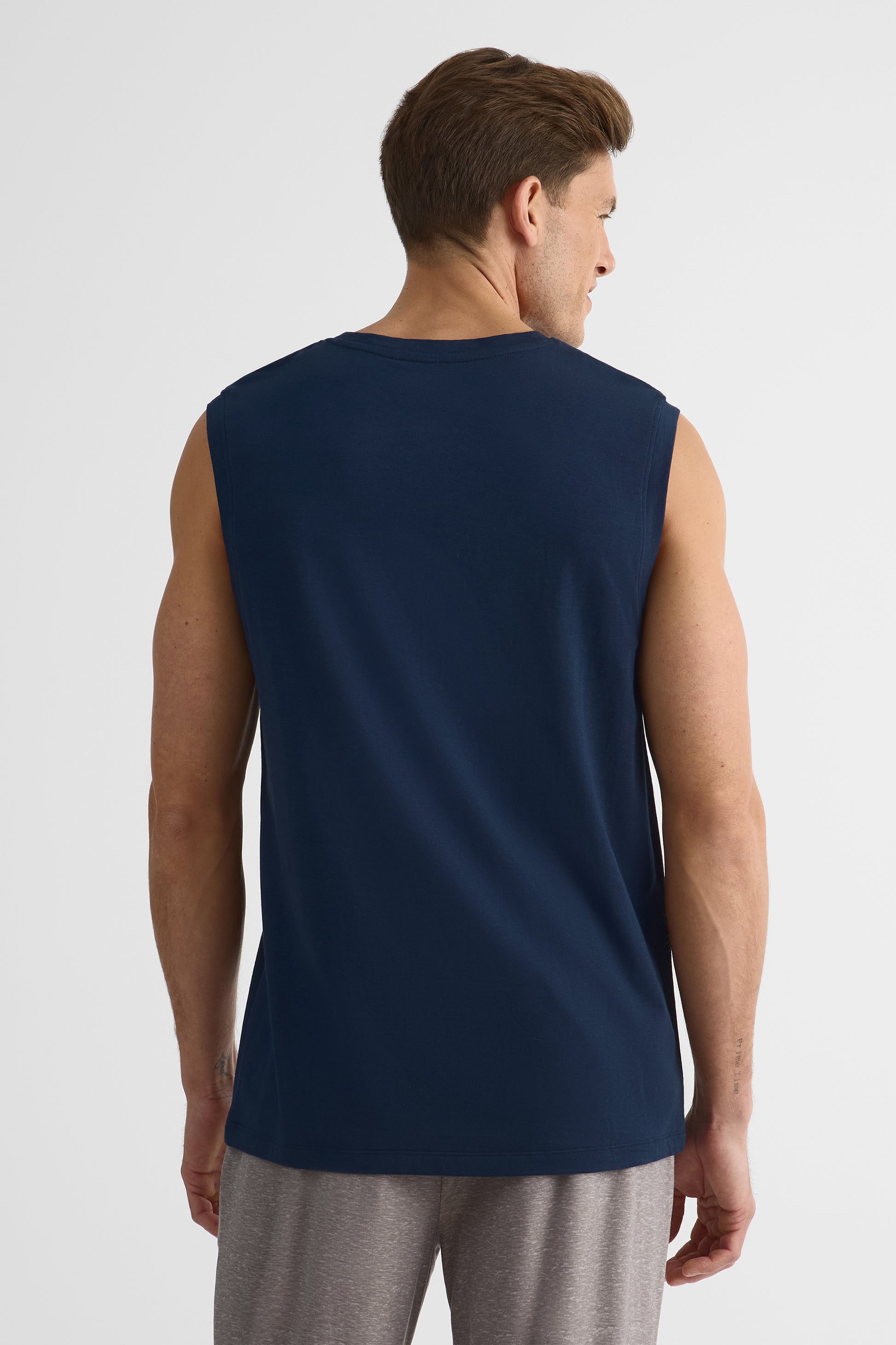 Camisole de nuit en modal – Homme 2/40$ && MARIN
