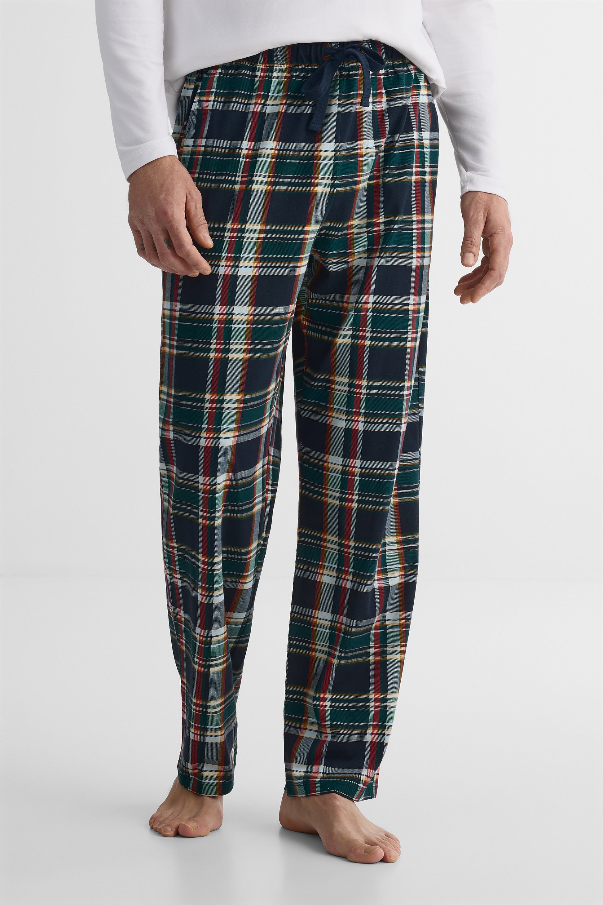 Pantalon de nuit en jersey – Homme 2/40$ && BLEU MULTI