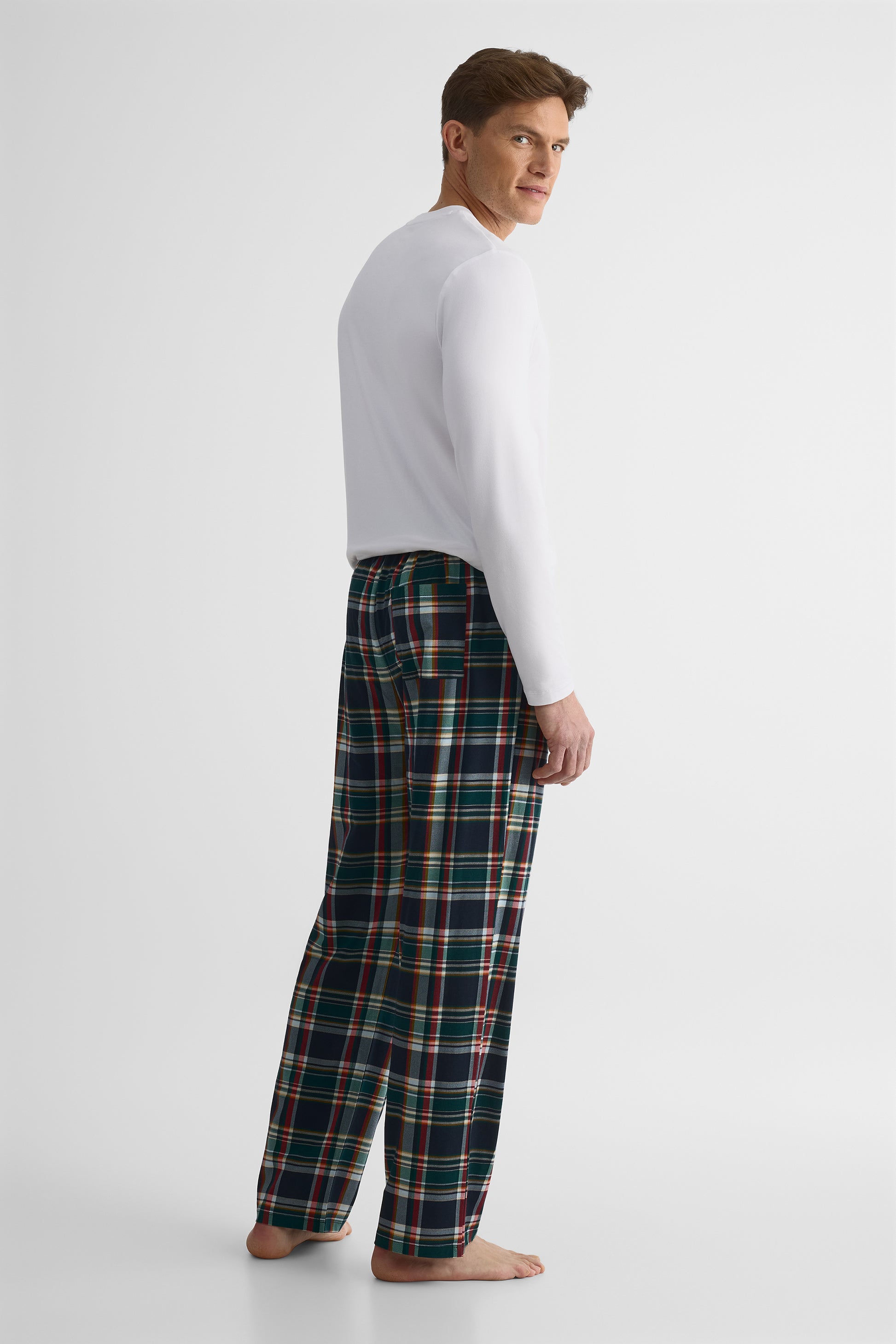 Pantalon de nuit en jersey – Homme 2/40$ && BLEU MULTI