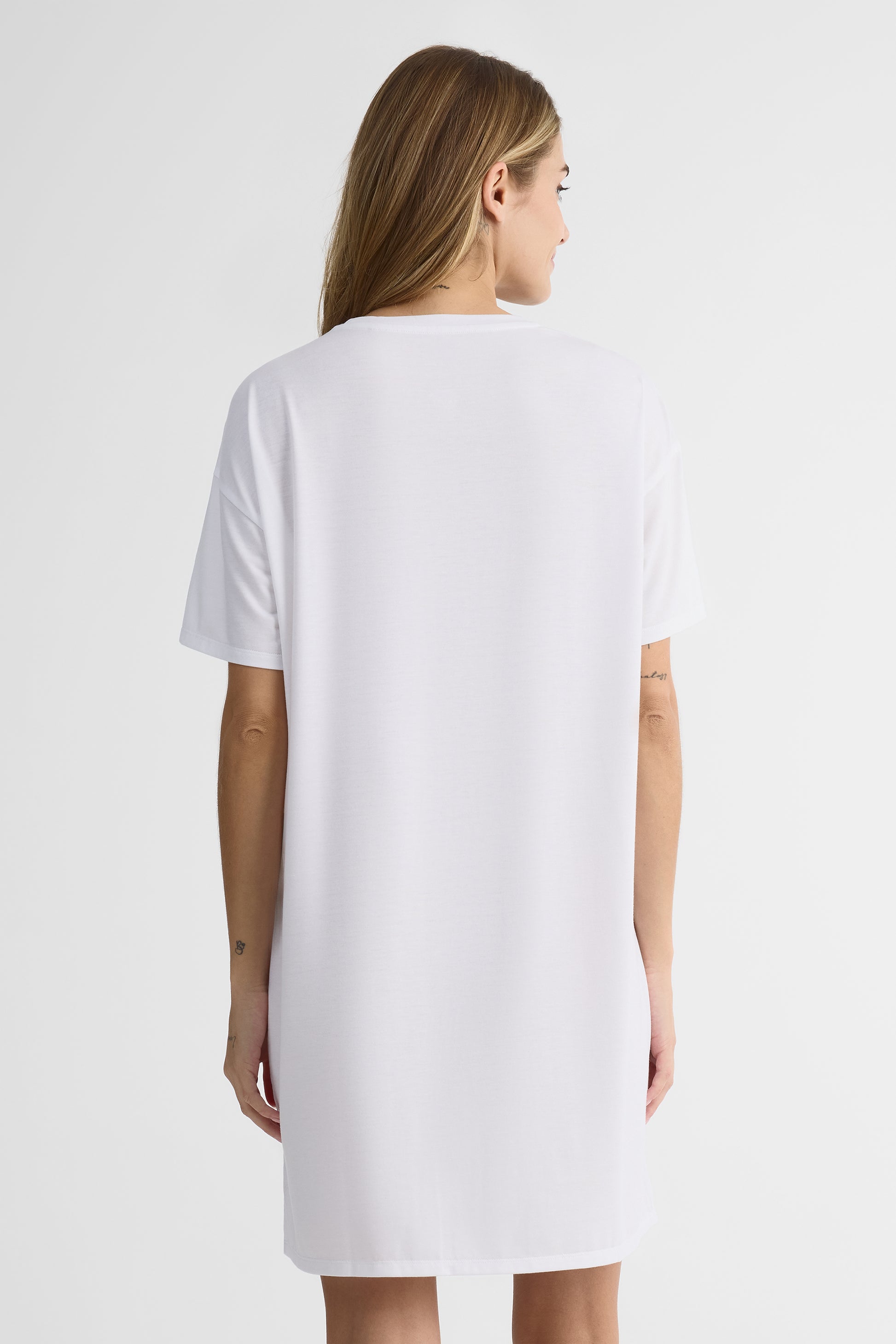 Jaquette en jersey rayonne graphique – Femme && BLANC