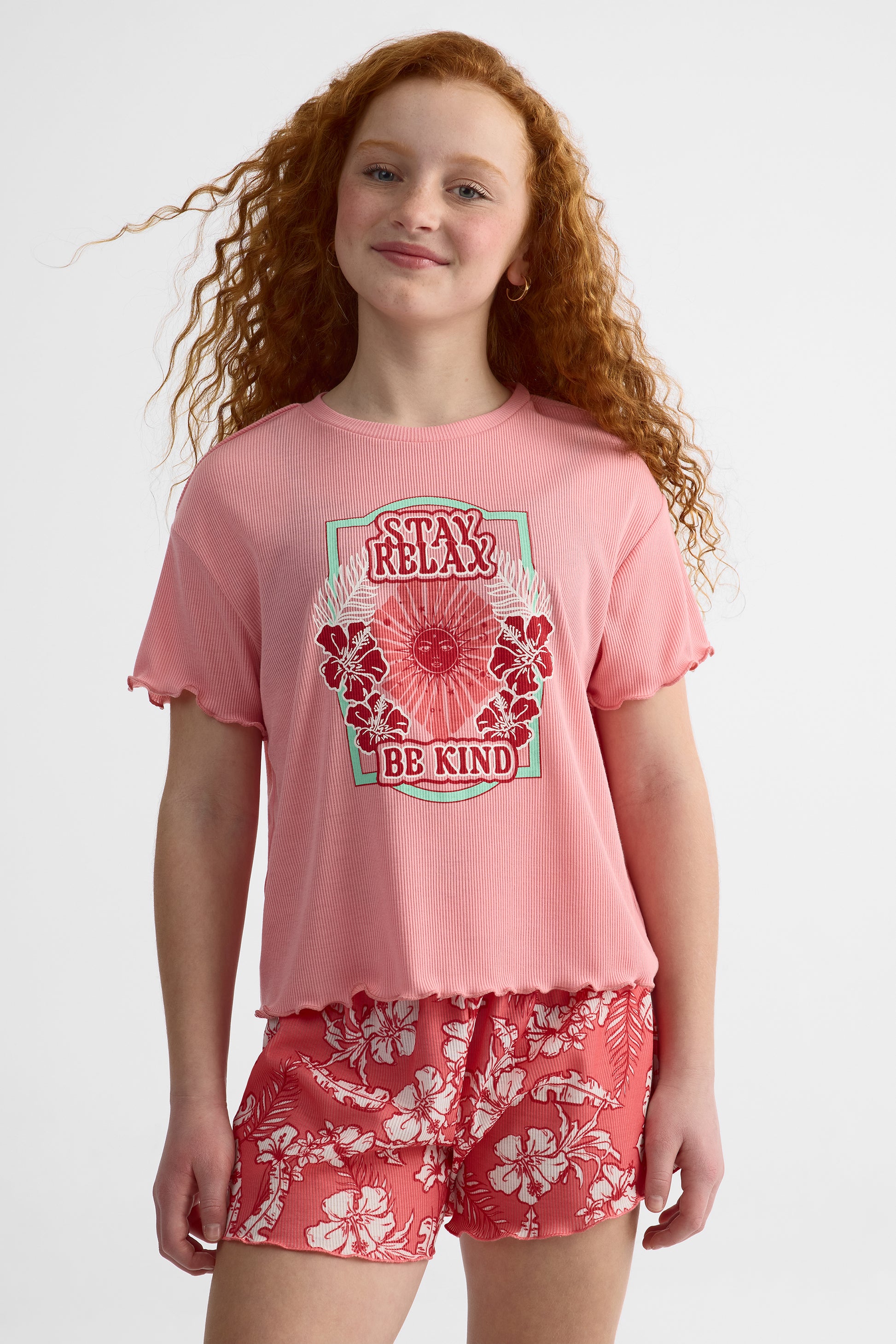 Chandail T-shirt de nuit graphique – Ado garçon && CORAIL
