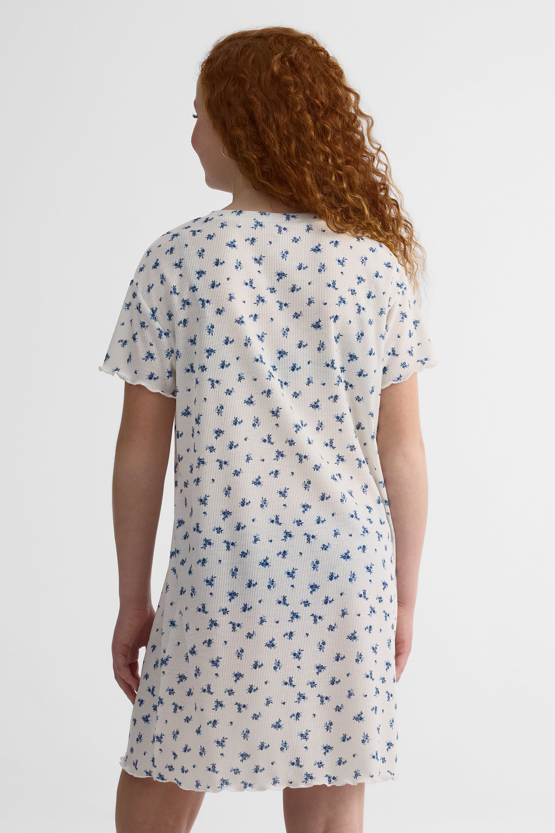 Jaquette graphique en poly rib – Ado fille && BLANC CASSÉ