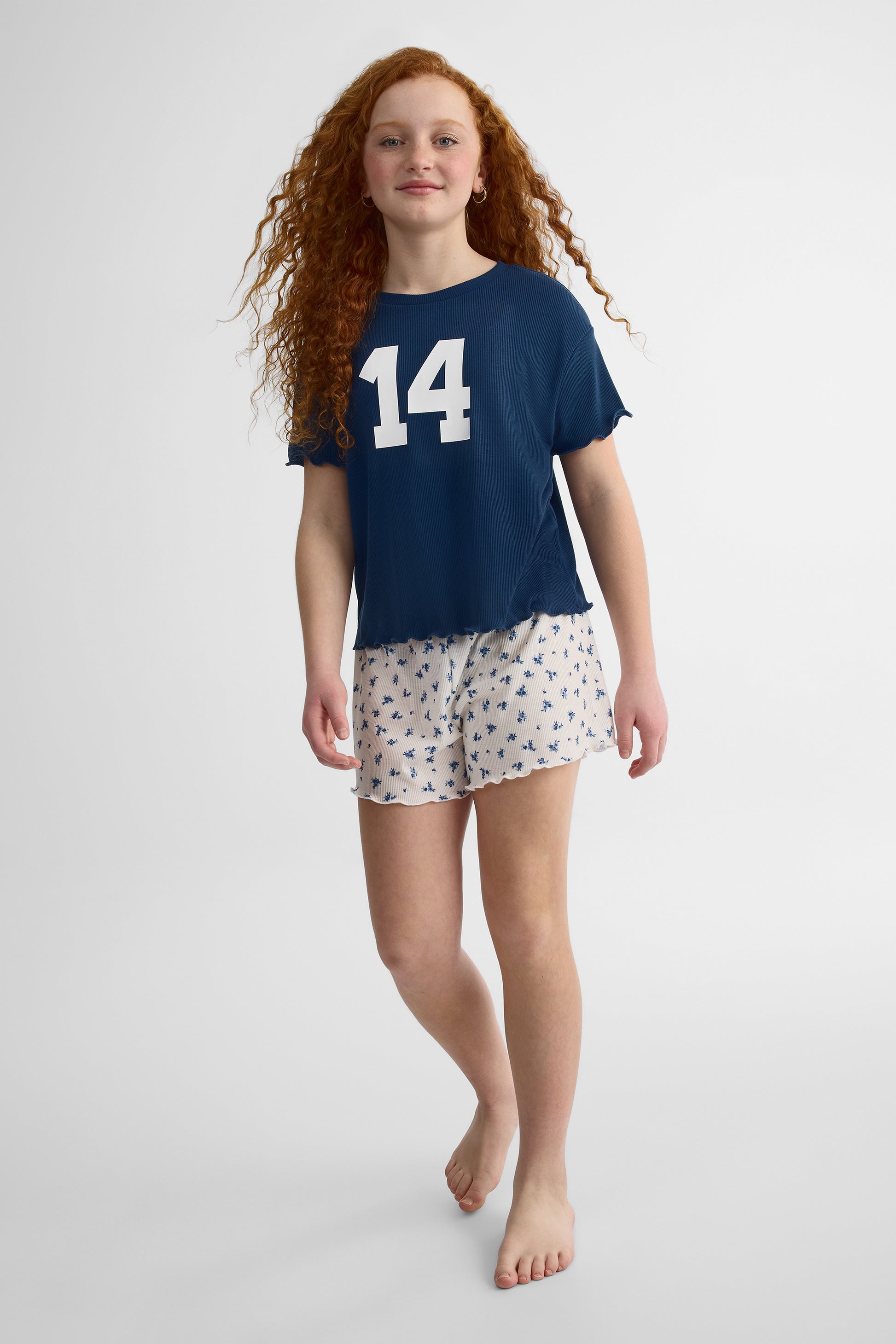 Pack de 2 shorts de nuit – Ado fille && MARIN