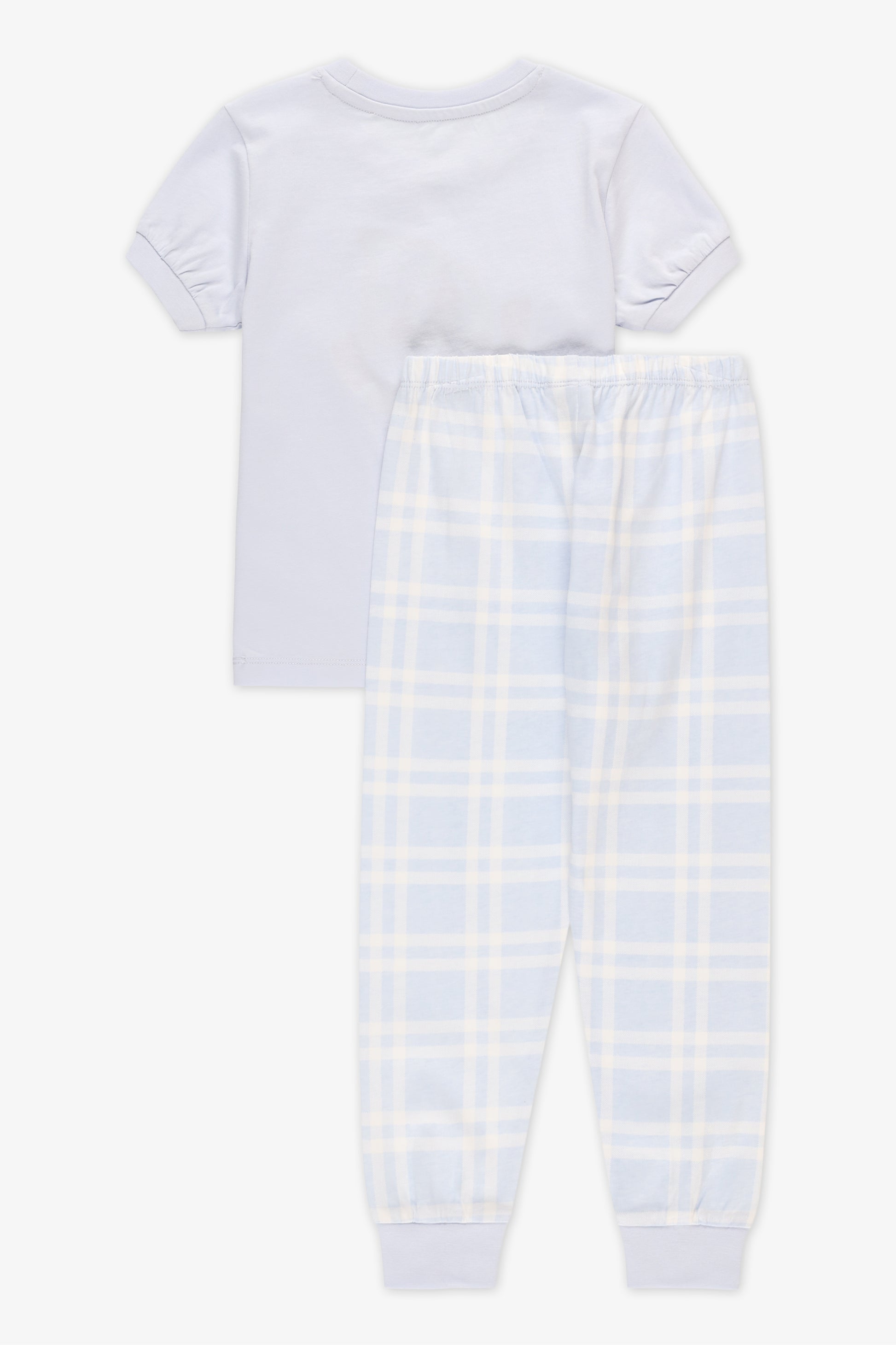 Ensemble de nuit 2 pièces en jersey - Ado fille && BLEU