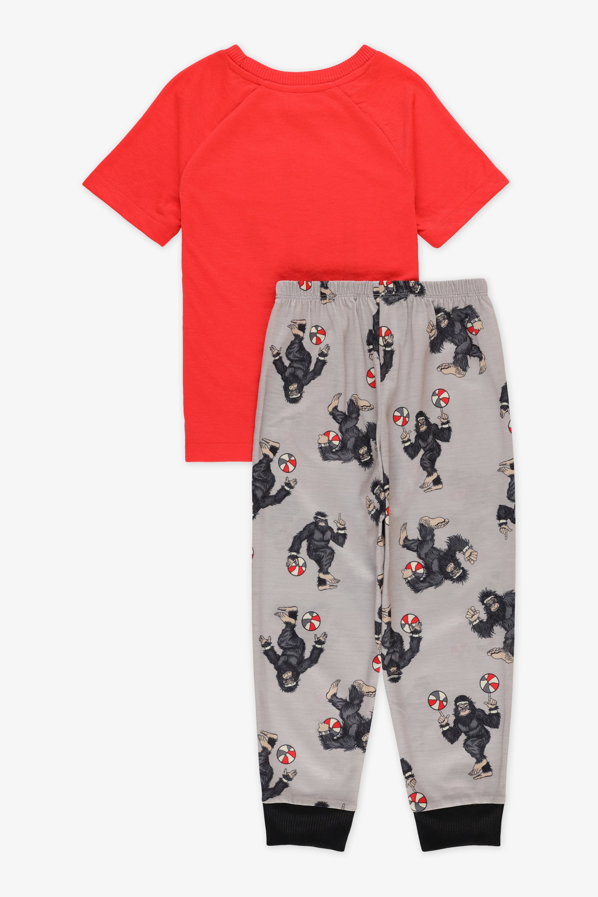 Ensemble de nuit 2 pièces en jersey - Enfant garçon && ROUGE