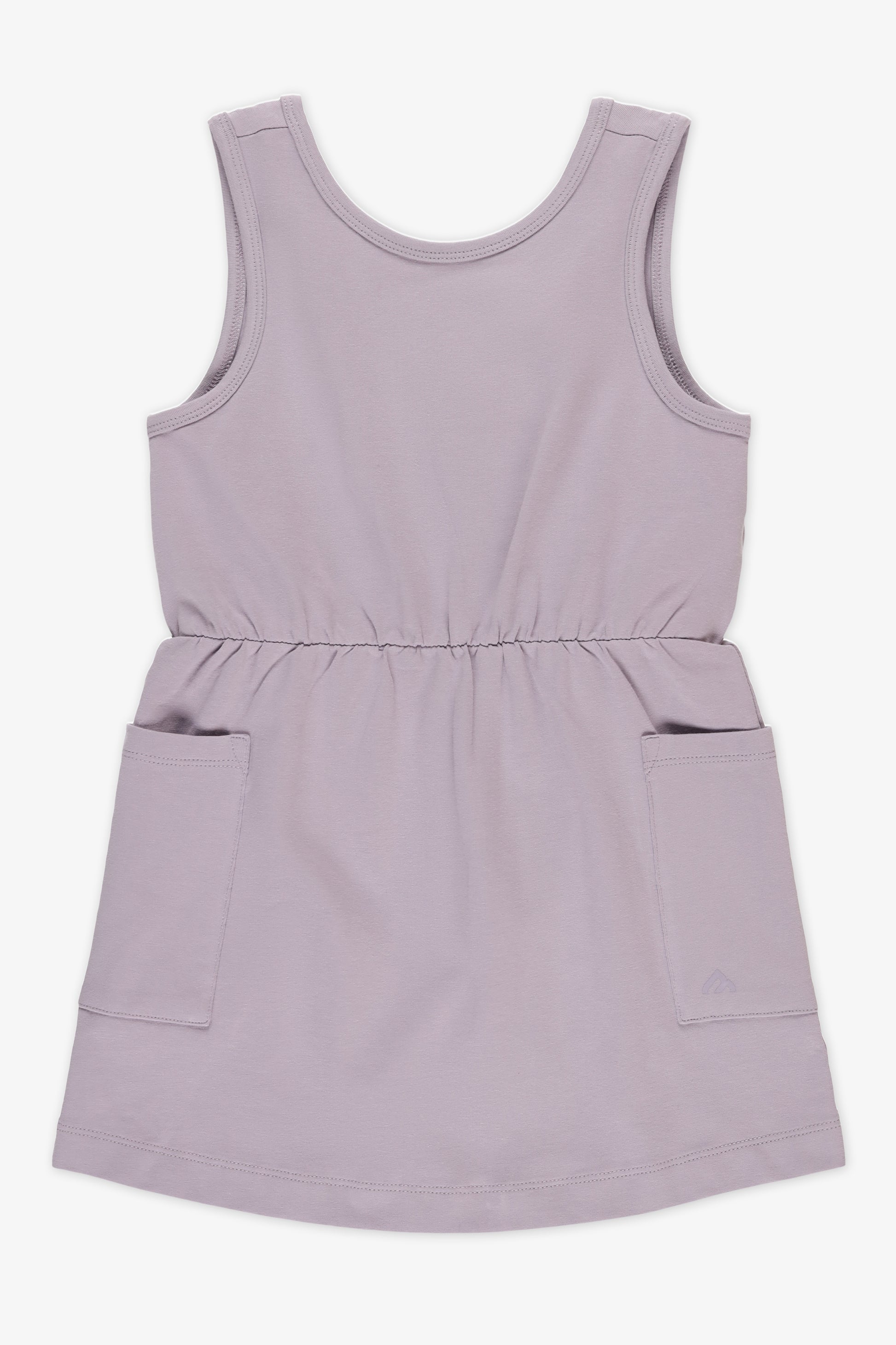 Robe S/manches col V croisée - Enfant fille && MAUVE