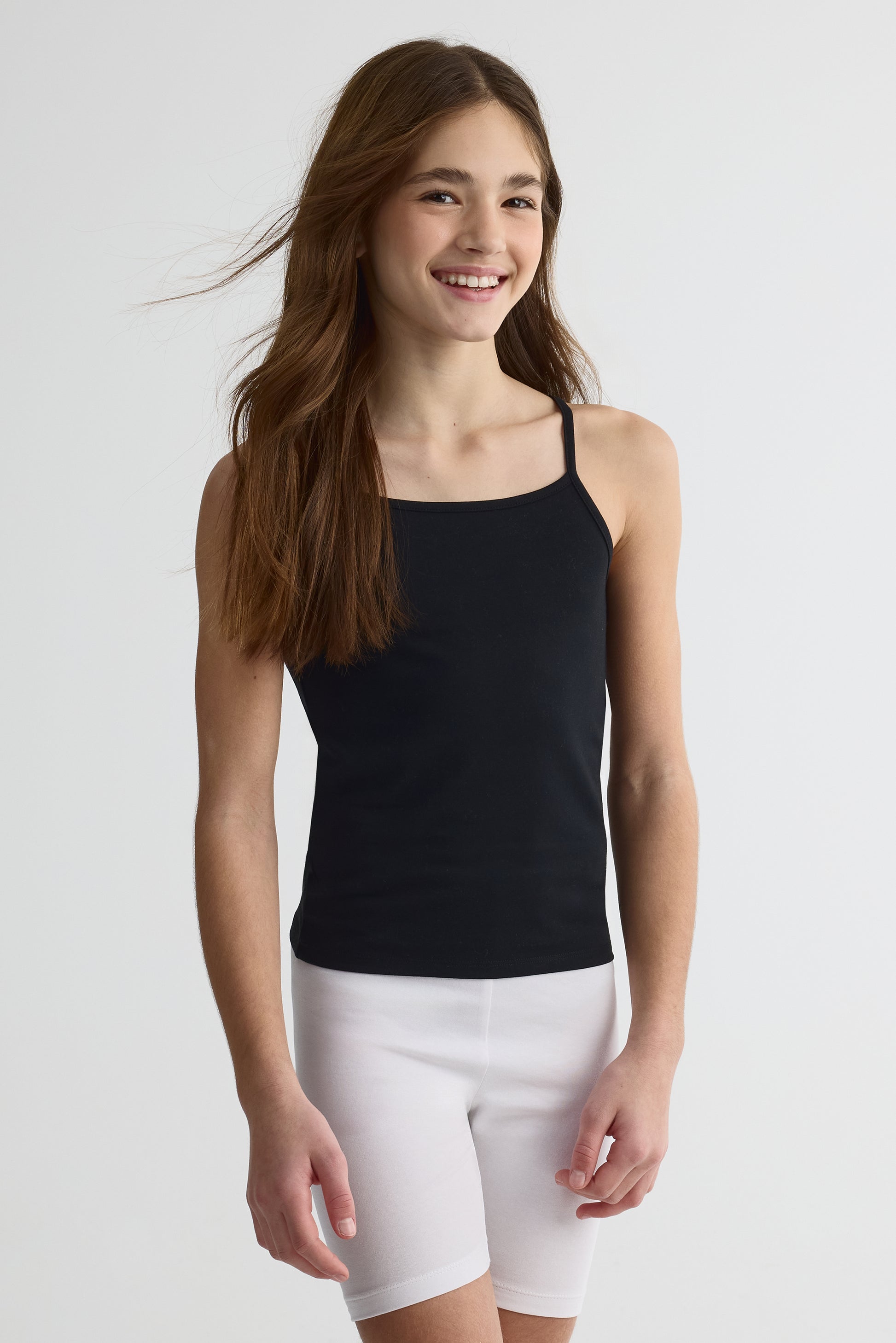 Pack de 2 camisoles ajustables – Femme && BLANC