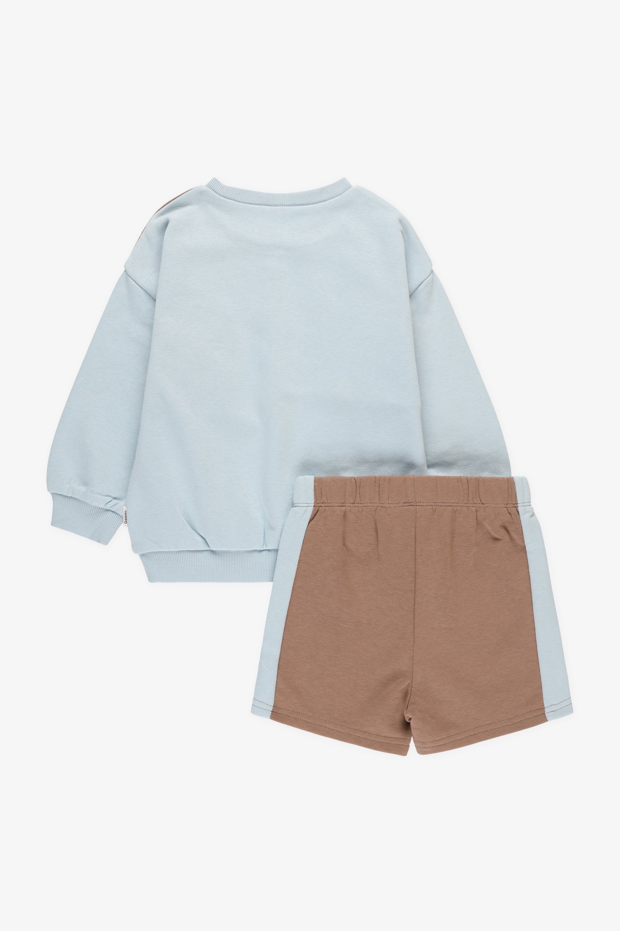 Chandail ouaté col rond, 2/35$ - Bébé garçon && BRUN/MULTI