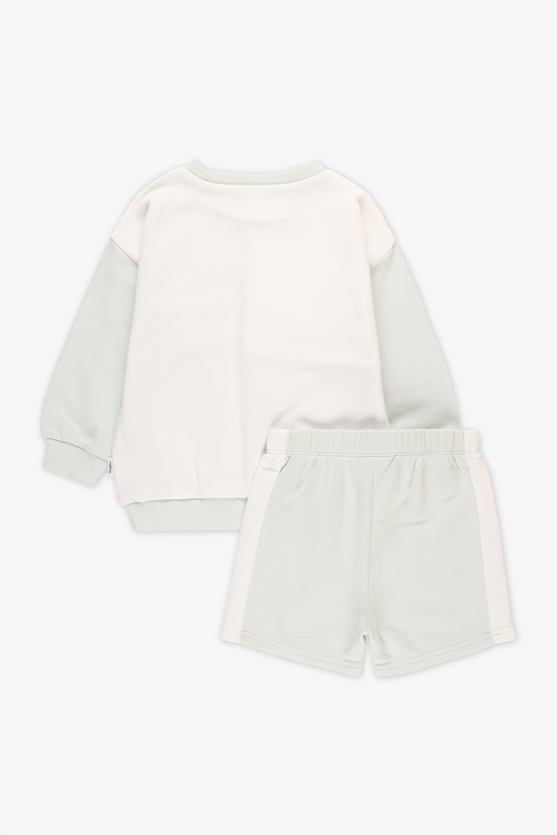 Chandail ouaté col rond, 2/35$ - Bébé garçon && MENTHE/MULTI